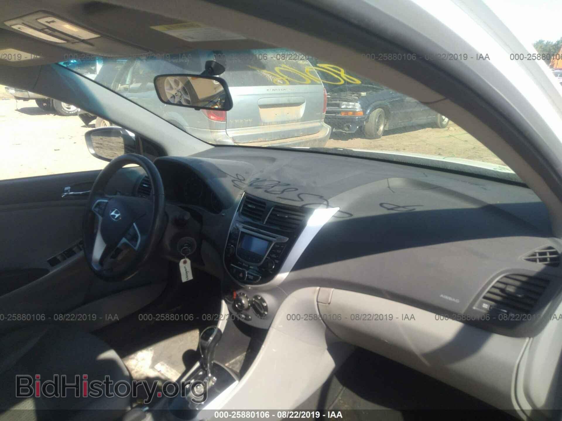 2012 HYUNDAI ACCENT - VIN: KMHCU5AE0CU022825 - Фото 5