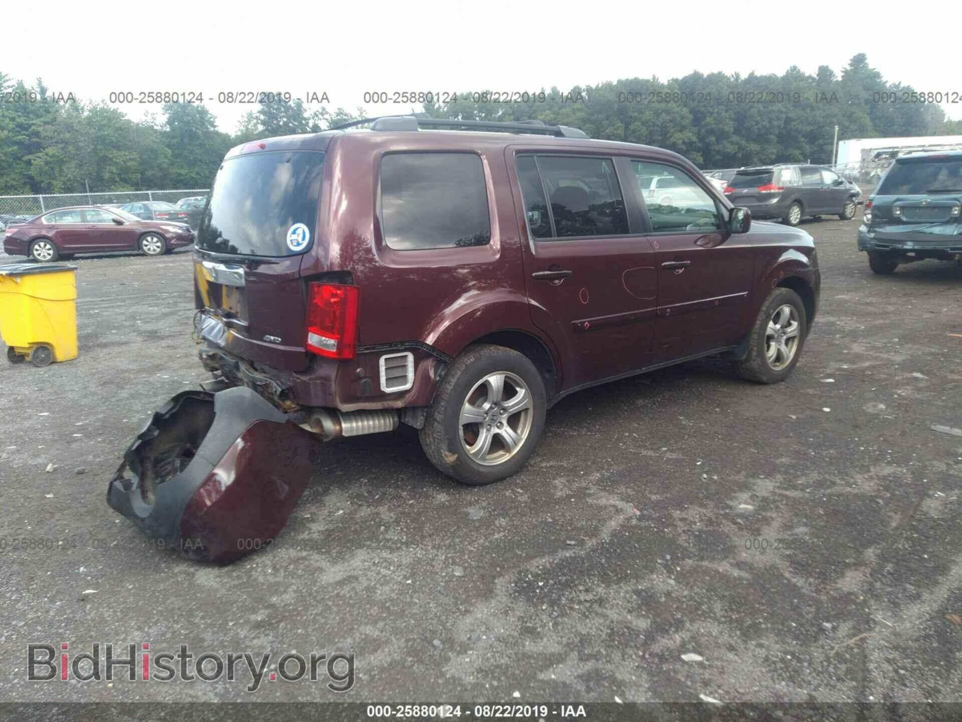 2014 HONDA PILOT - VIN: 5FNYF4H52EB014757 - Фото 4