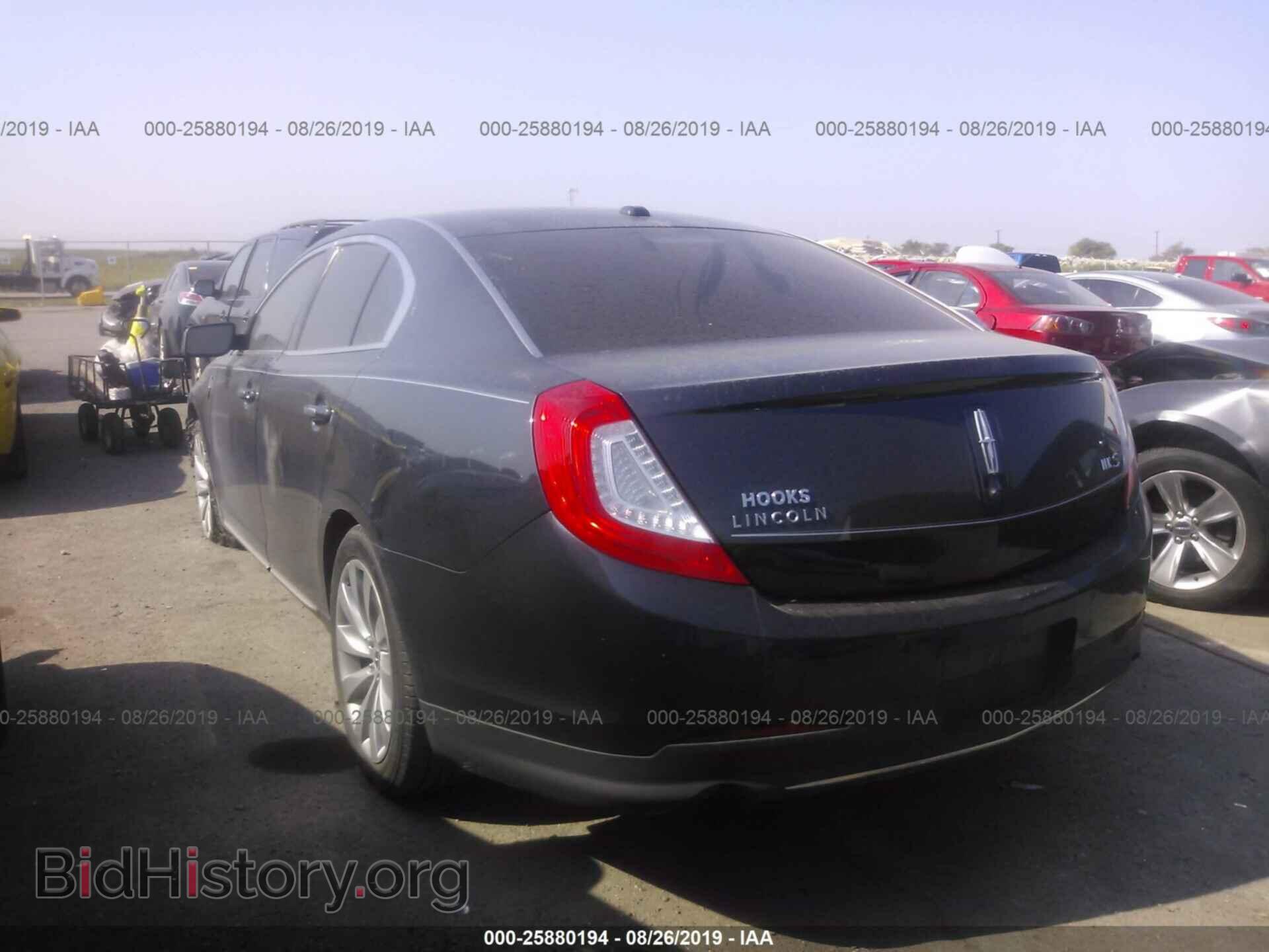 2014 LINCOLN MKS - VIN: 1LNHL9DK0EG612445 - Фото 3