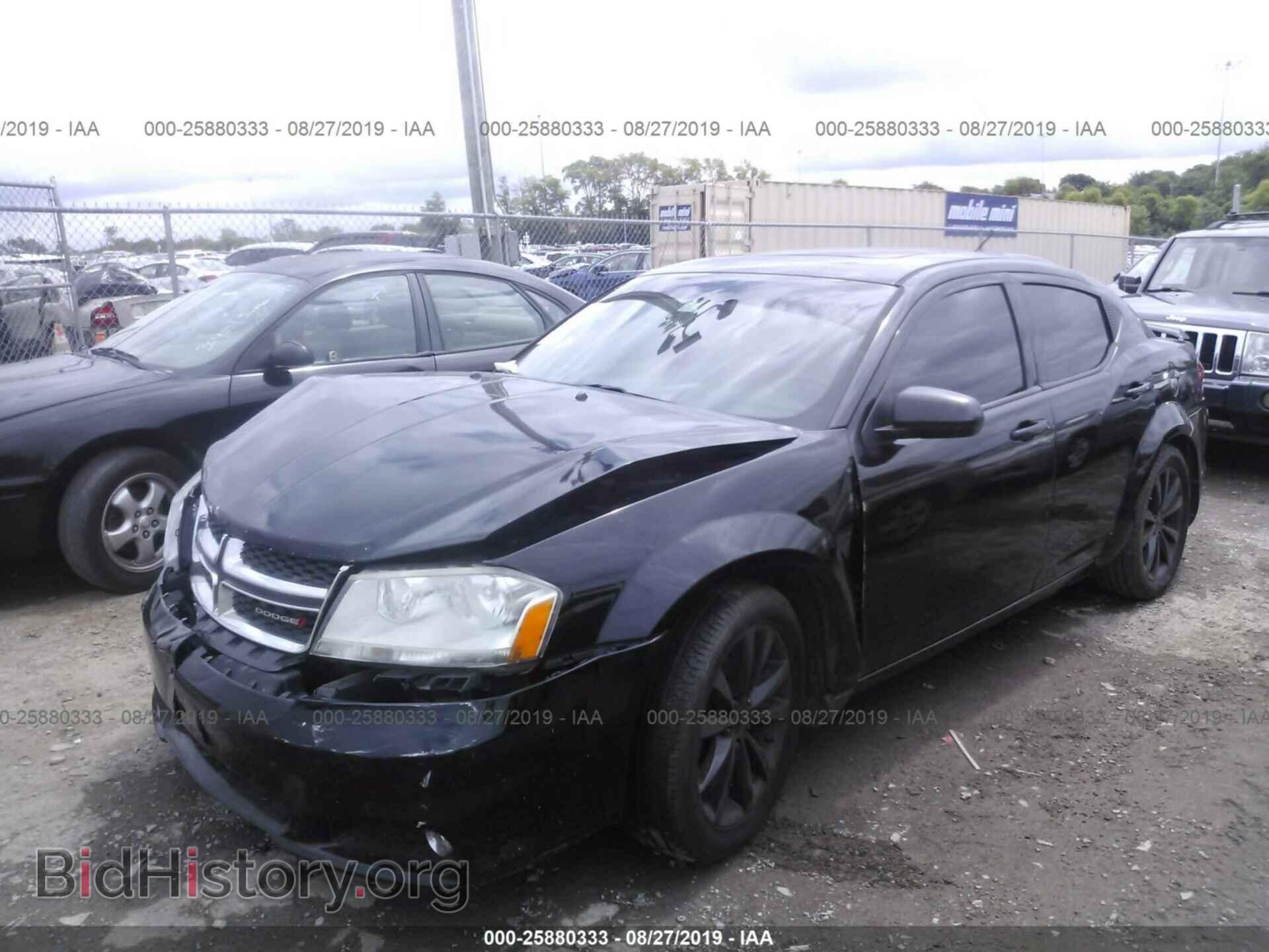 2013 DODGE AVENGER - VIN: 1C3CDZCB4DN715752 - Photo 2