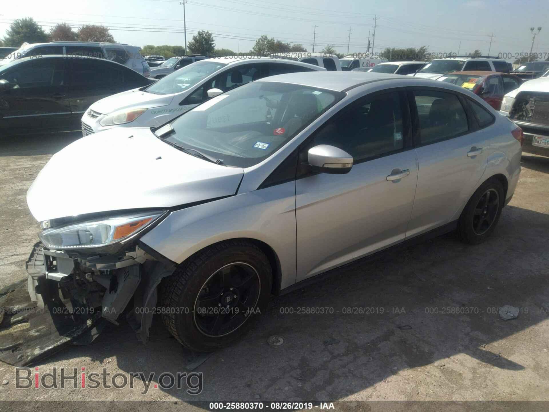 2015 FORD FOCUS - VIN: 1FADP3F23FL202450 - Фото 2