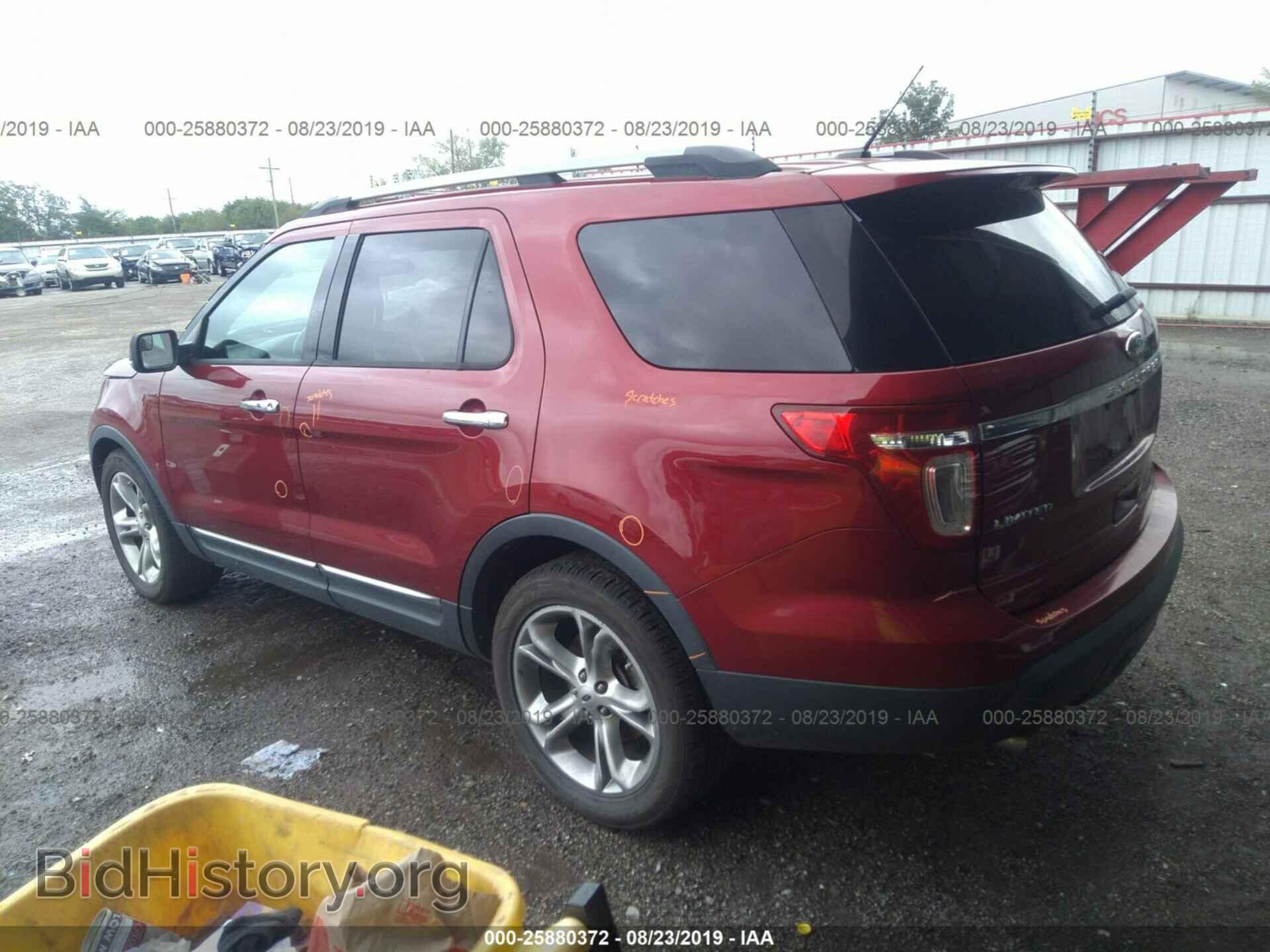 2013 FORD EXPLORER - VIN: 1FM5K7F8XDGA38852 - Фото 3