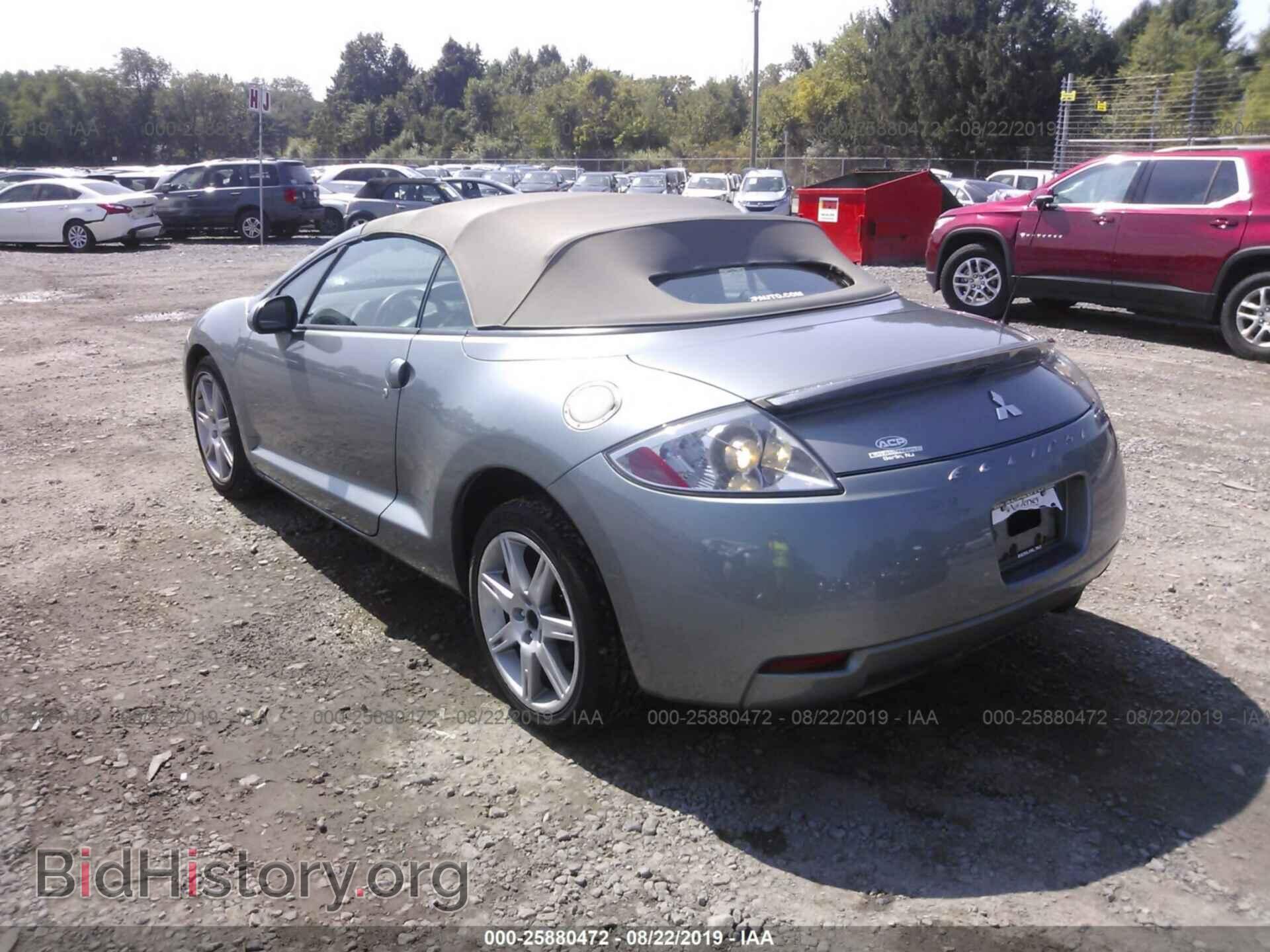 2007 MITSUBISHI ECLIPSE - VIN: 4A3AL35T57E001218 - Фото 3