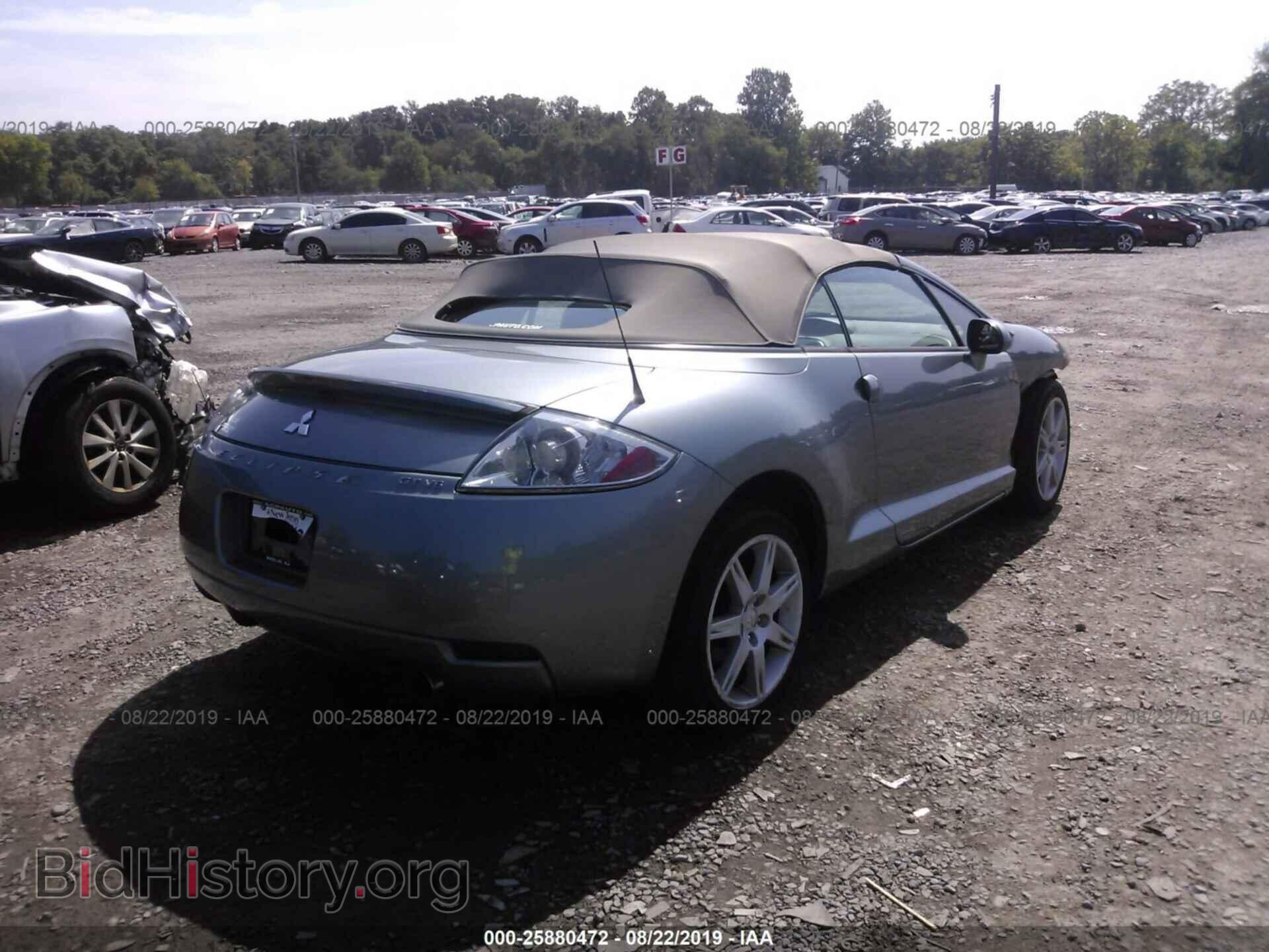 2007 MITSUBISHI ECLIPSE - VIN: 4A3AL35T57E001218 - Фото 4