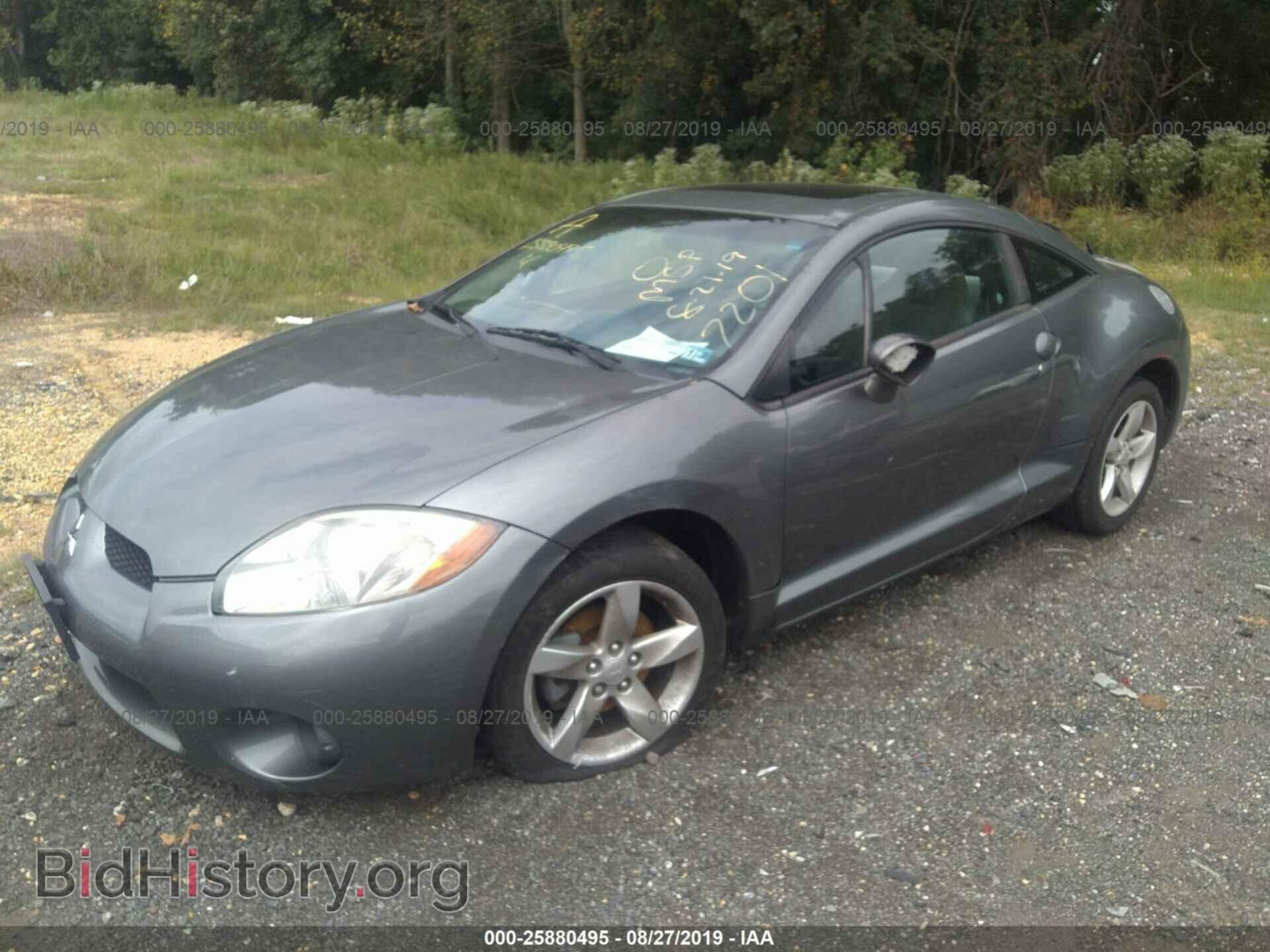 2006 MITSUBISHI ECLIPSE - VIN: 4A3AK24F96E027201 - Фото 2