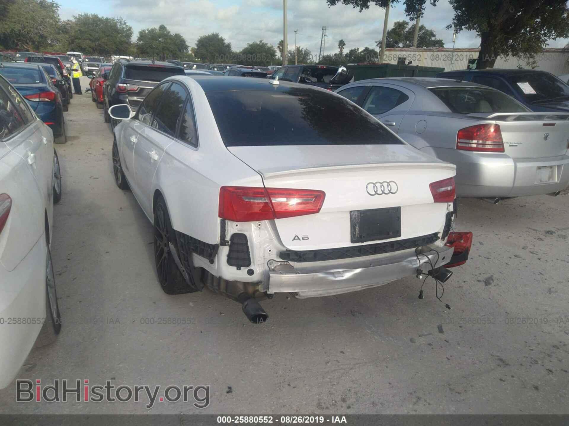2012 AUDI A6 - VIN: WAUDFAFC3CN077425 - Фото 3