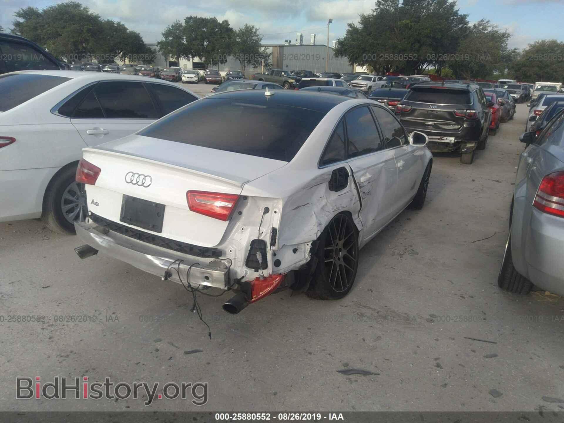2012 AUDI A6 - VIN: WAUDFAFC3CN077425 - Фото 4