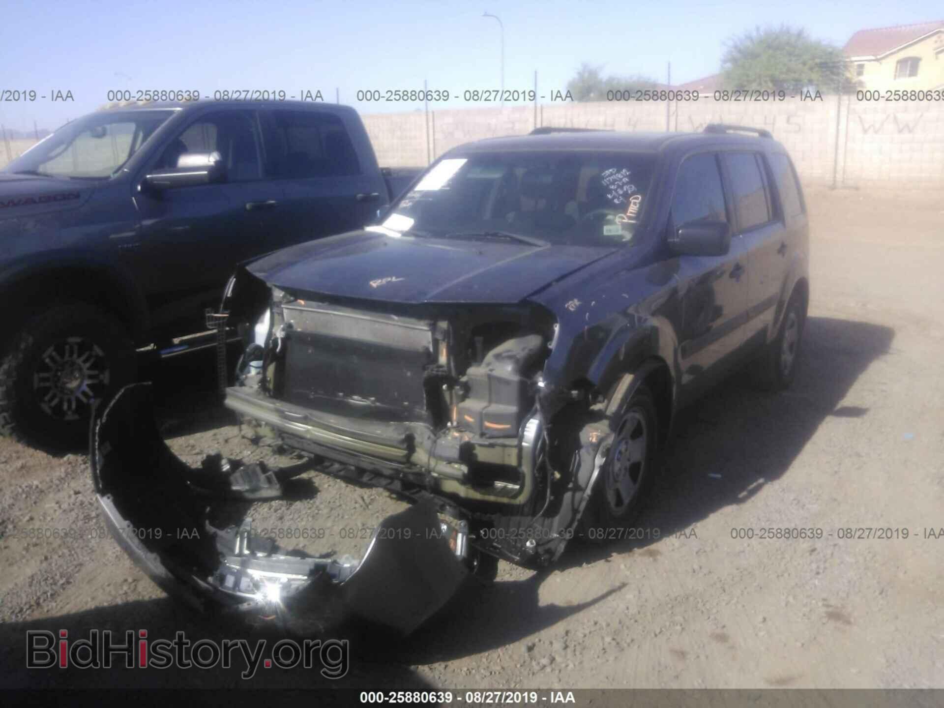 2014 HONDA PILOT - VIN: 5FNYF3H25EB008645 - Фото 2