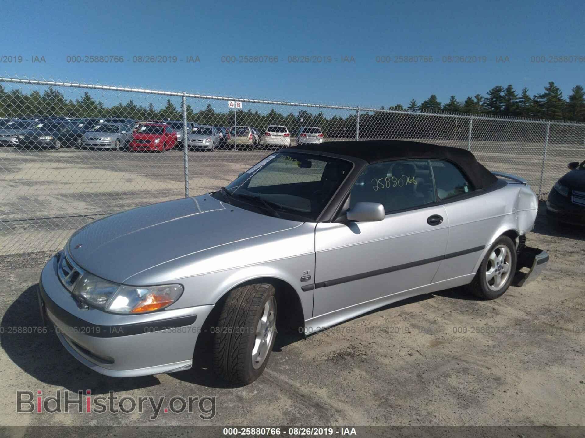 2001 SAAB 9-3 - VIN: YS3DF78K717011108 - Фото 2