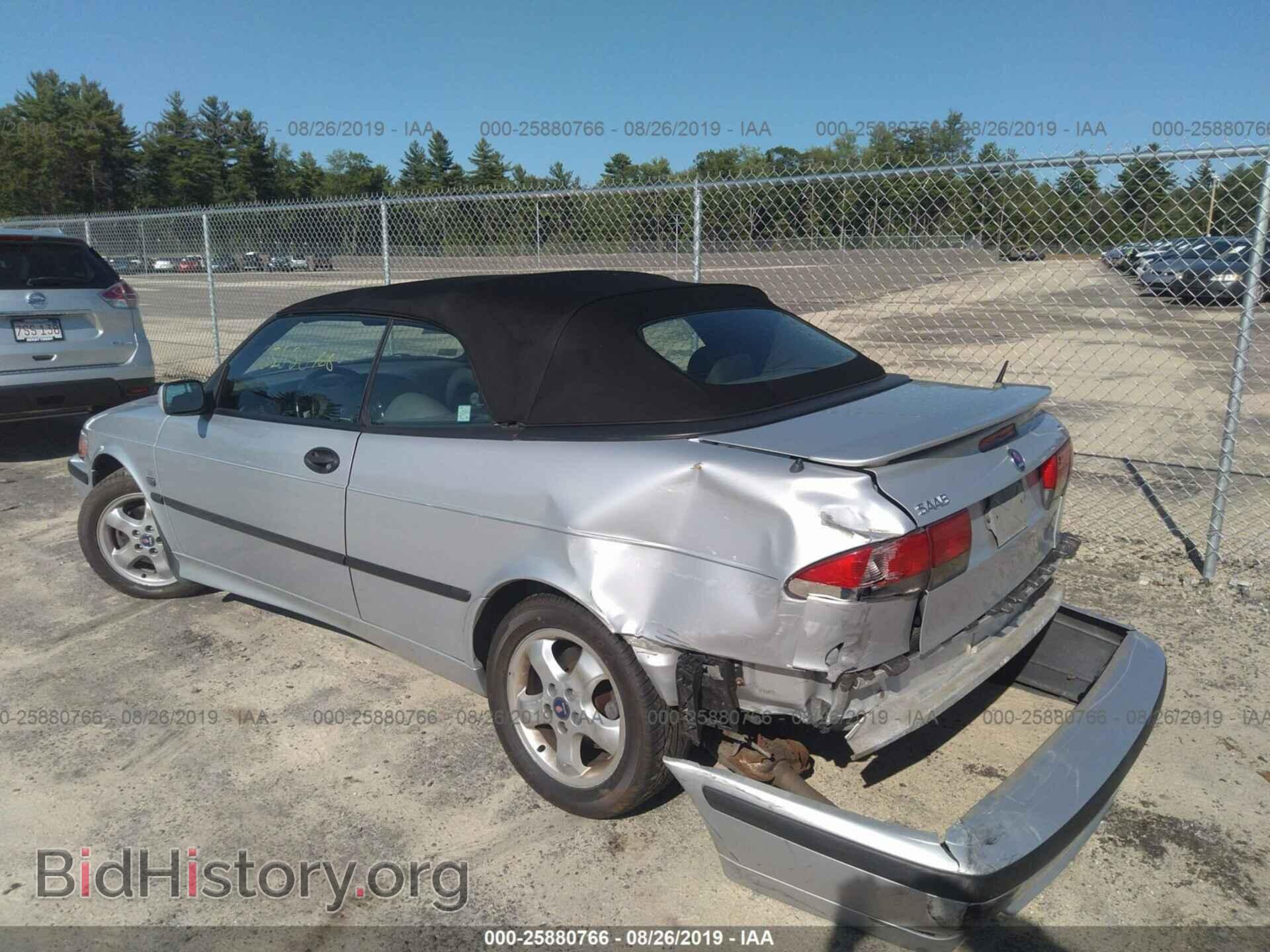 2001 SAAB 9-3 - VIN: YS3DF78K717011108 - Фото 3