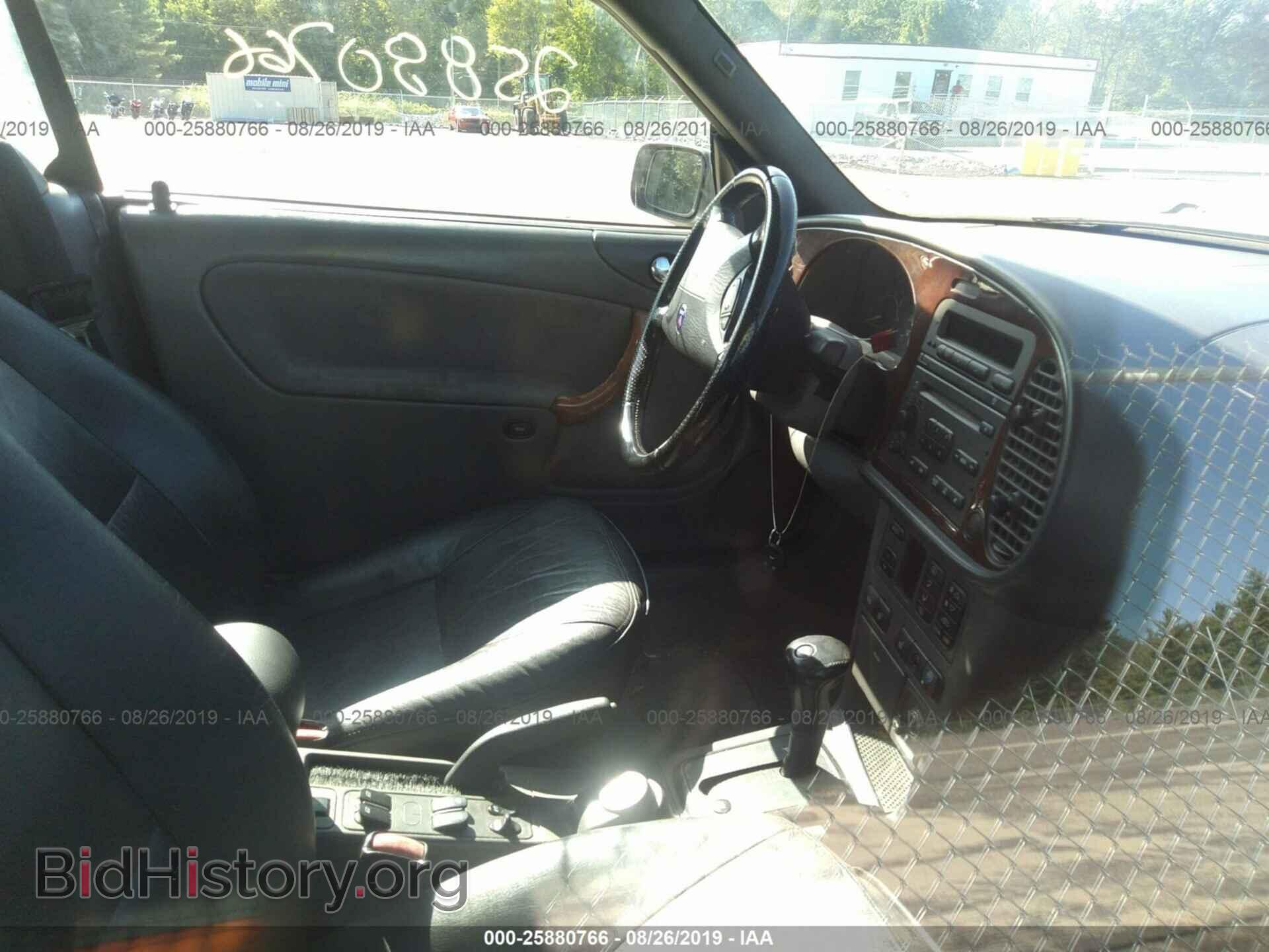 2001 SAAB 9-3 - VIN: YS3DF78K717011108 - Фото 5