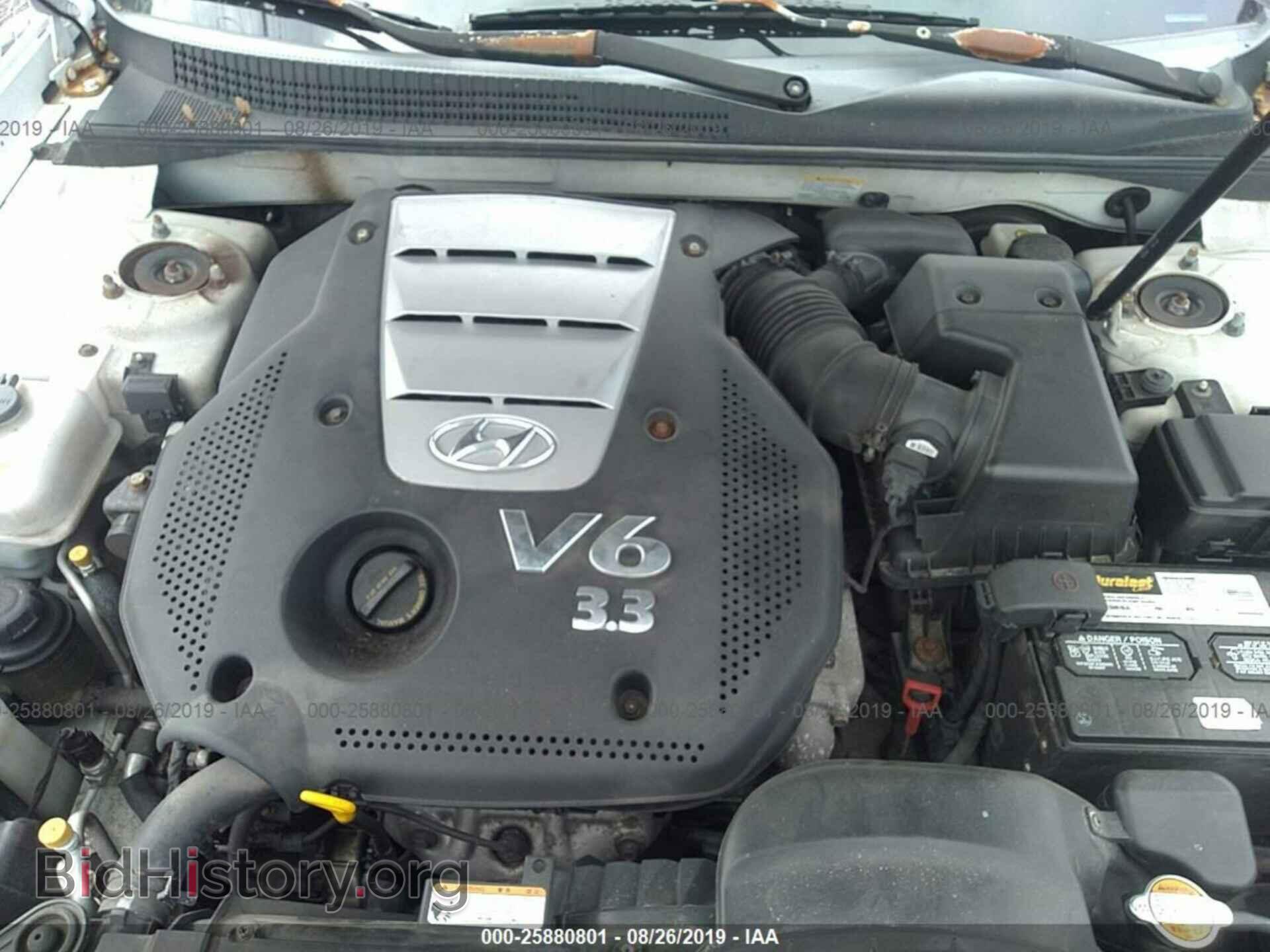 2007 HYUNDAI SONATA - VIN: 5NPEU46F67H188047 - Фото 10