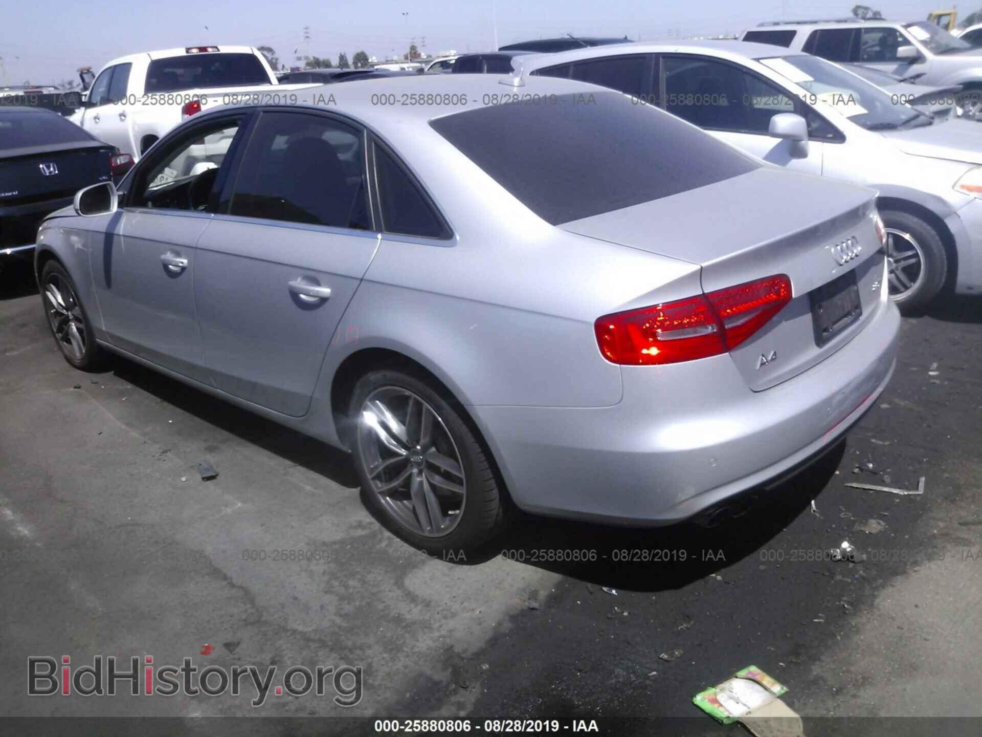 2013 AUDI A4 - VIN: WAUEFAFL9DN018899 - Фото 3