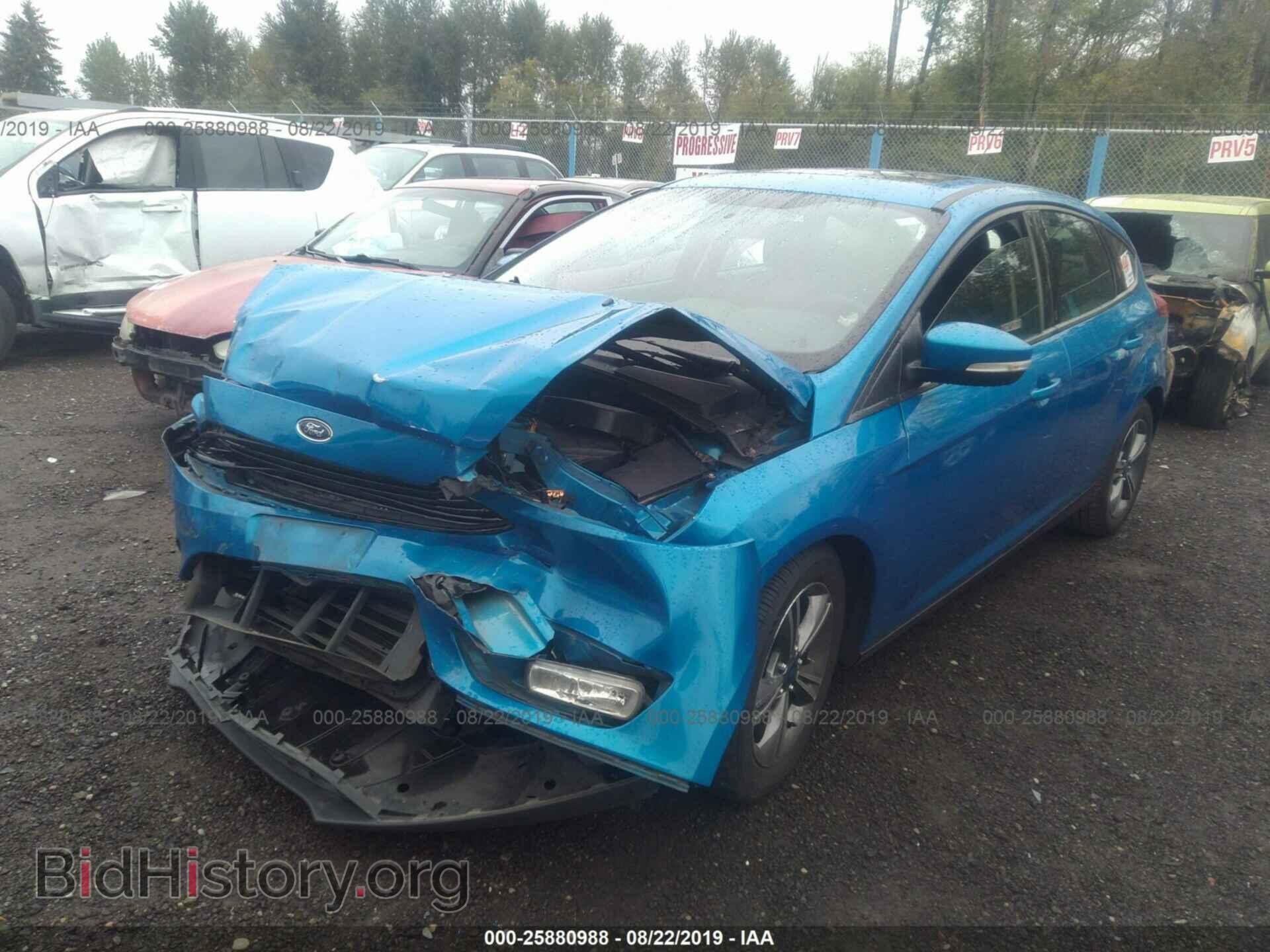 2016 FORD FOCUS - VIN: 1FADP3KE8GL370019 - Фото 2