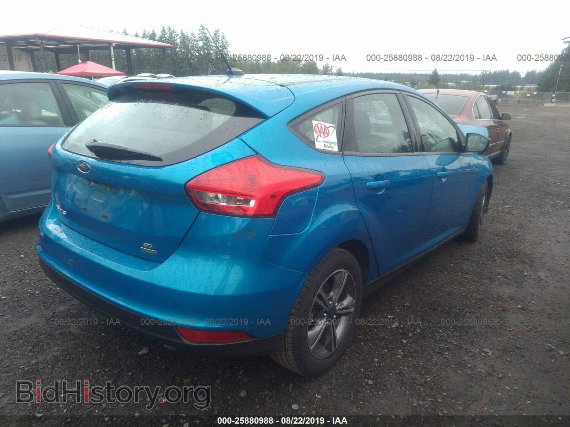 2016 FORD FOCUS - VIN: 1FADP3KE8GL370019 - Фото 4