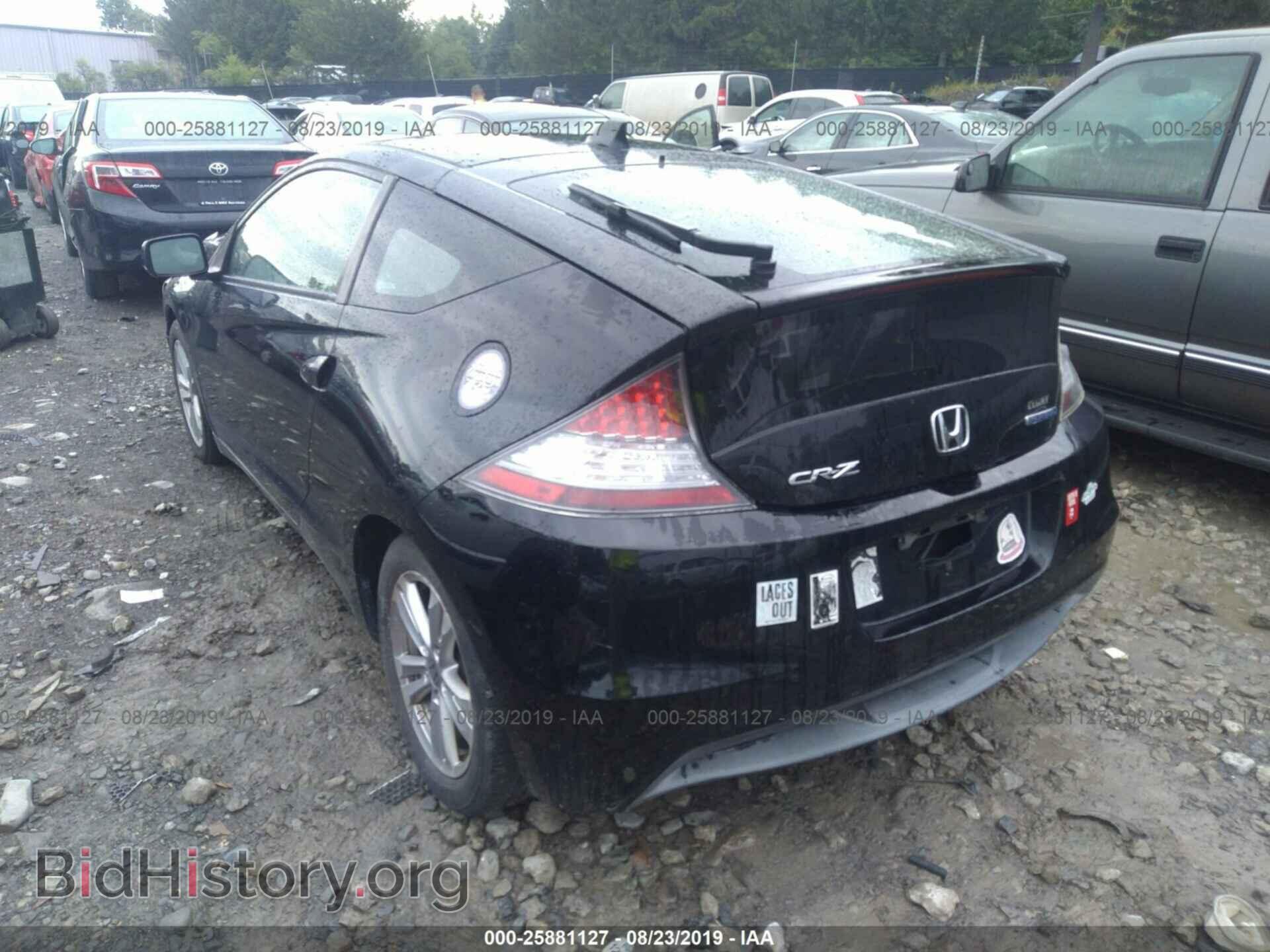 2012 HONDA CR-Z - VIN: JHMZF1C45CS000206 - Photo 3