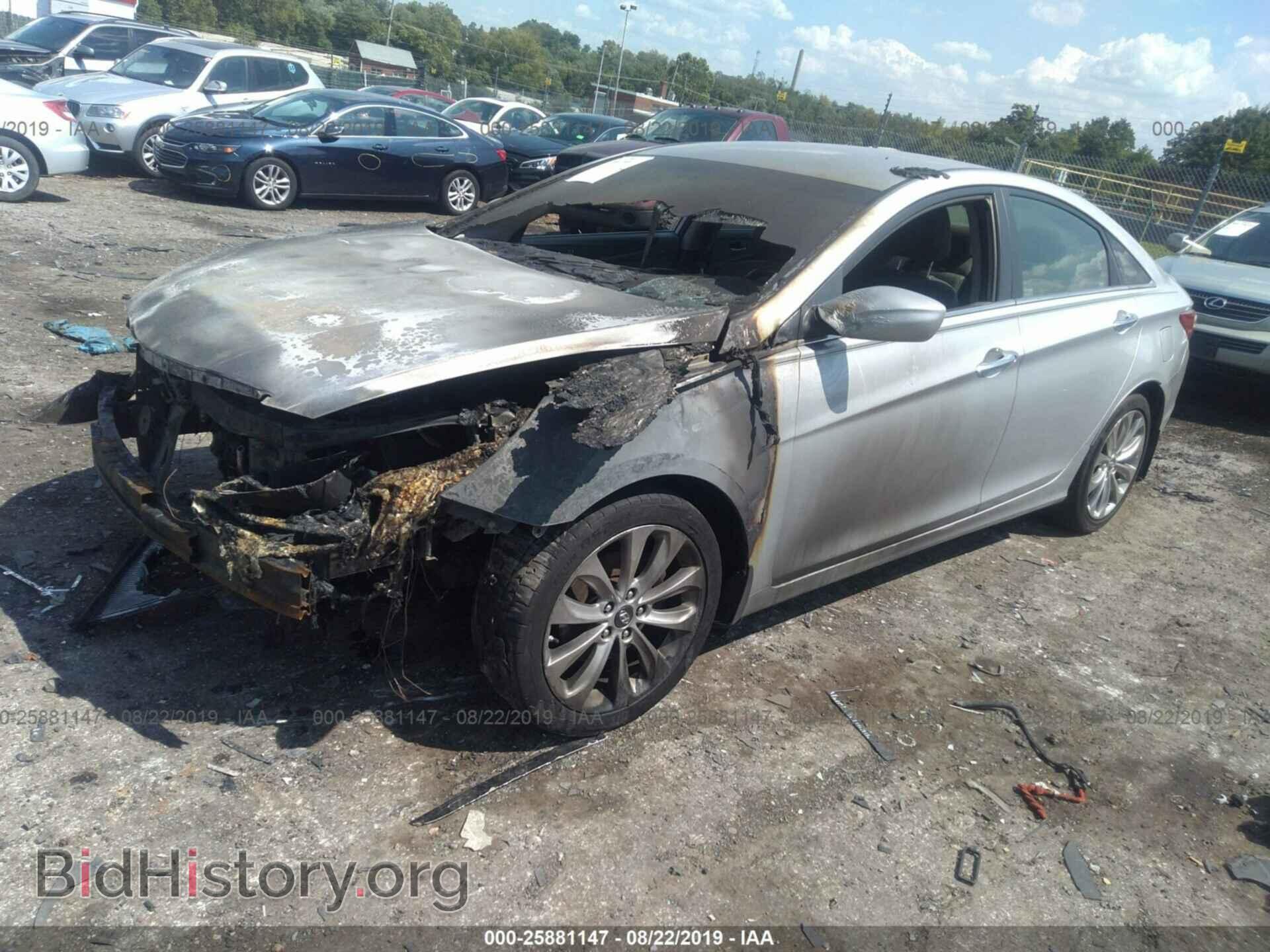 2012 HYUNDAI SONATA - VIN: 5NPEC4AC5CH413911 - Фото 2