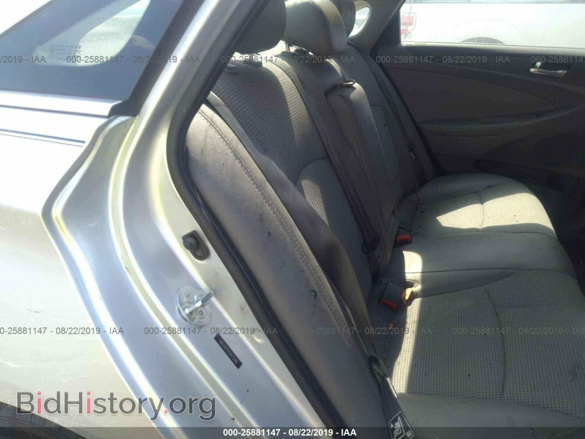 2012 HYUNDAI SONATA - VIN: 5NPEC4AC5CH413911 - Фото 8