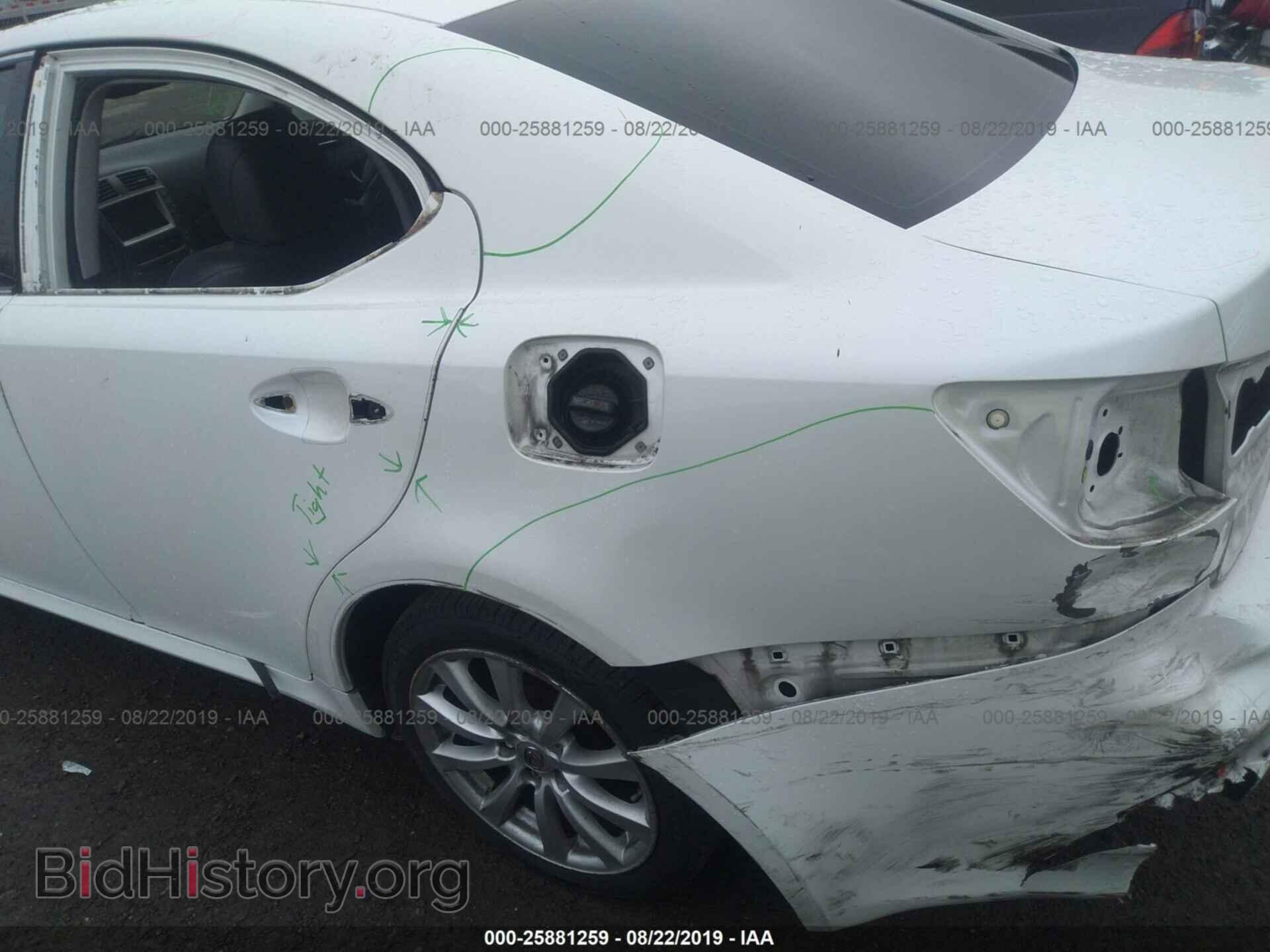 2008 LEXUS IS - VIN: JTHCK262882023861 - Фото 6