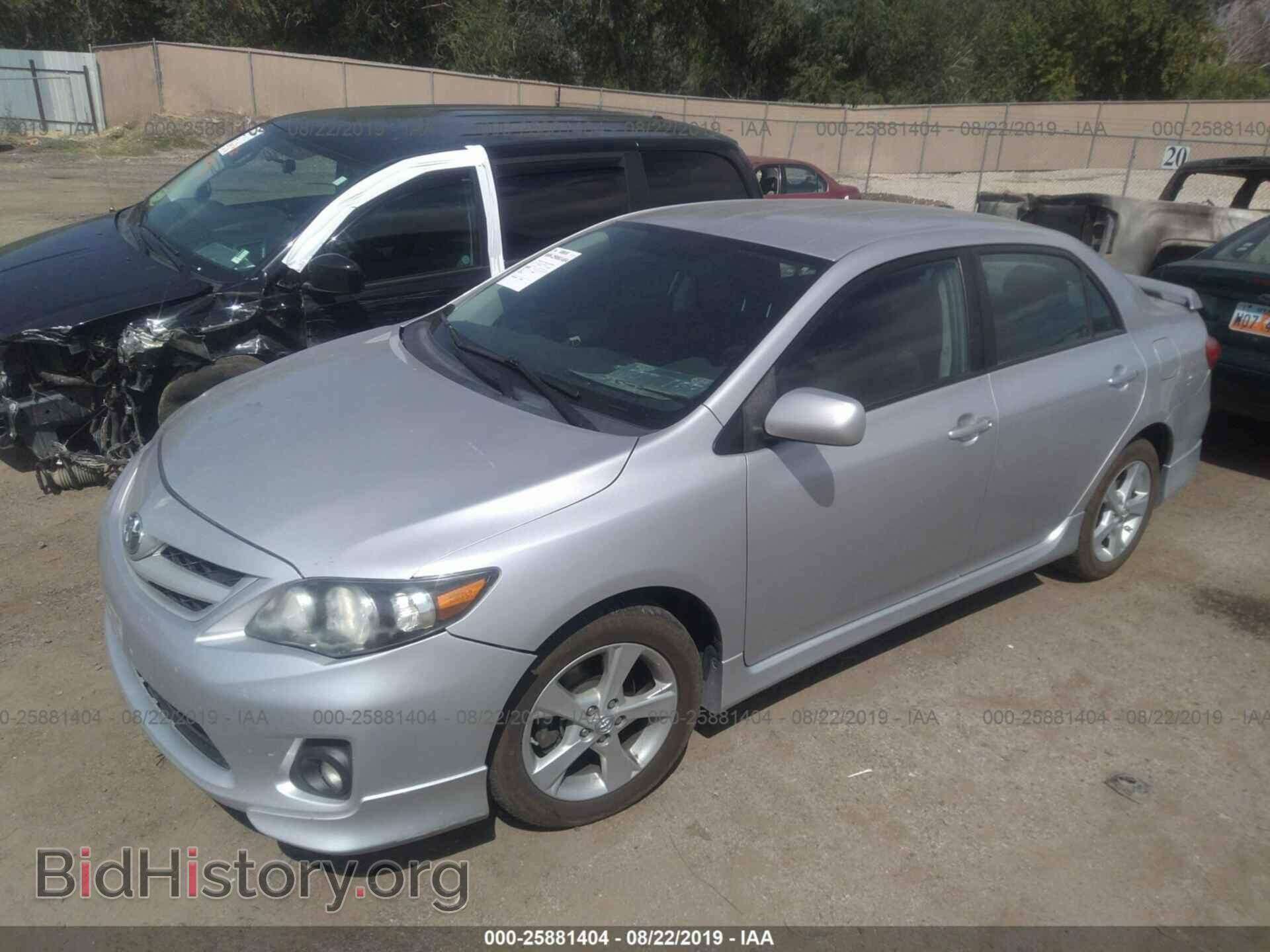 2011 TOYOTA COROLLA - VIN: 2T1BU4EEXBC602485 - Фото 2