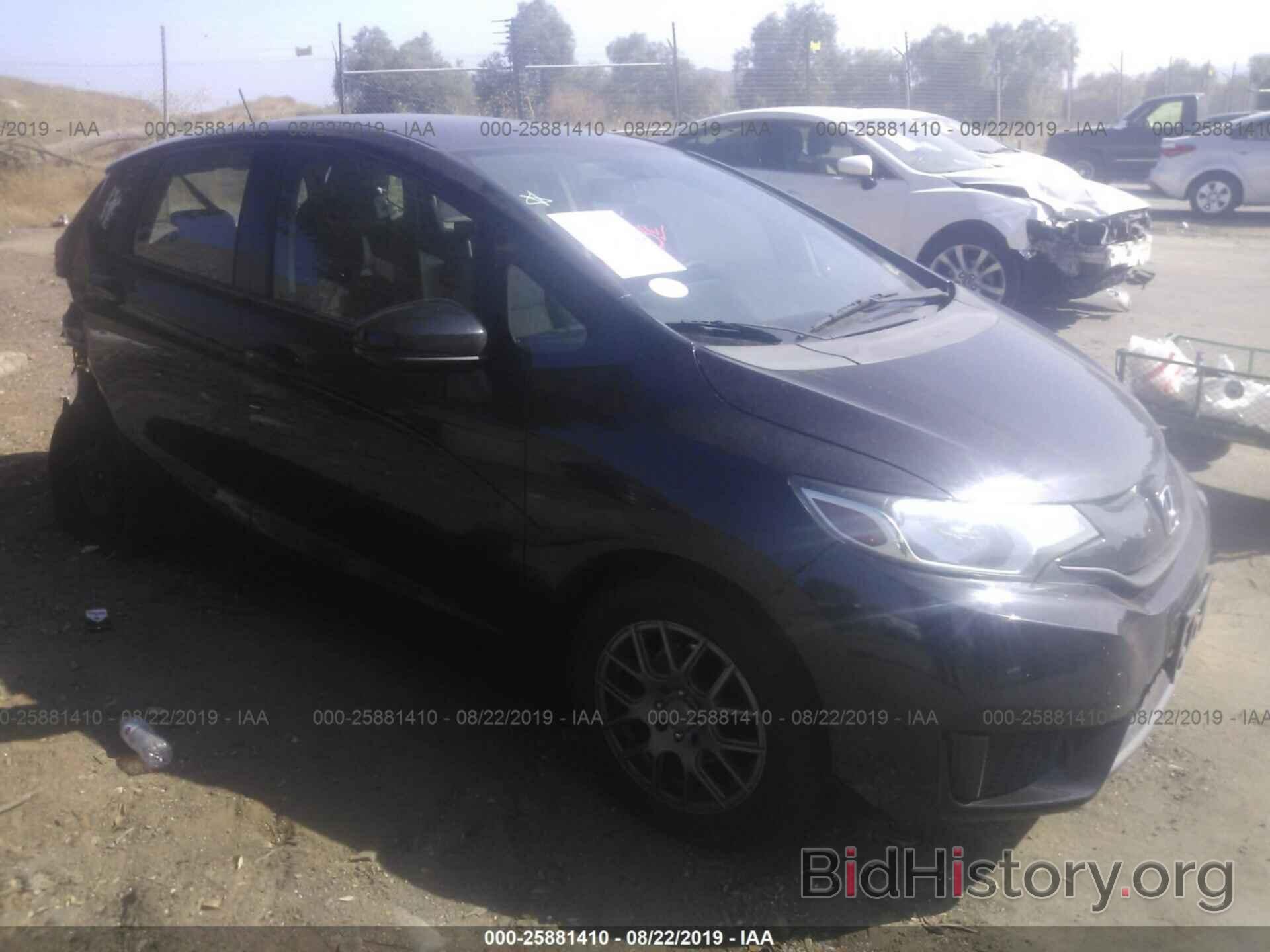 Photo 3HGGK5H55FM765900 - HONDA FIT 2015