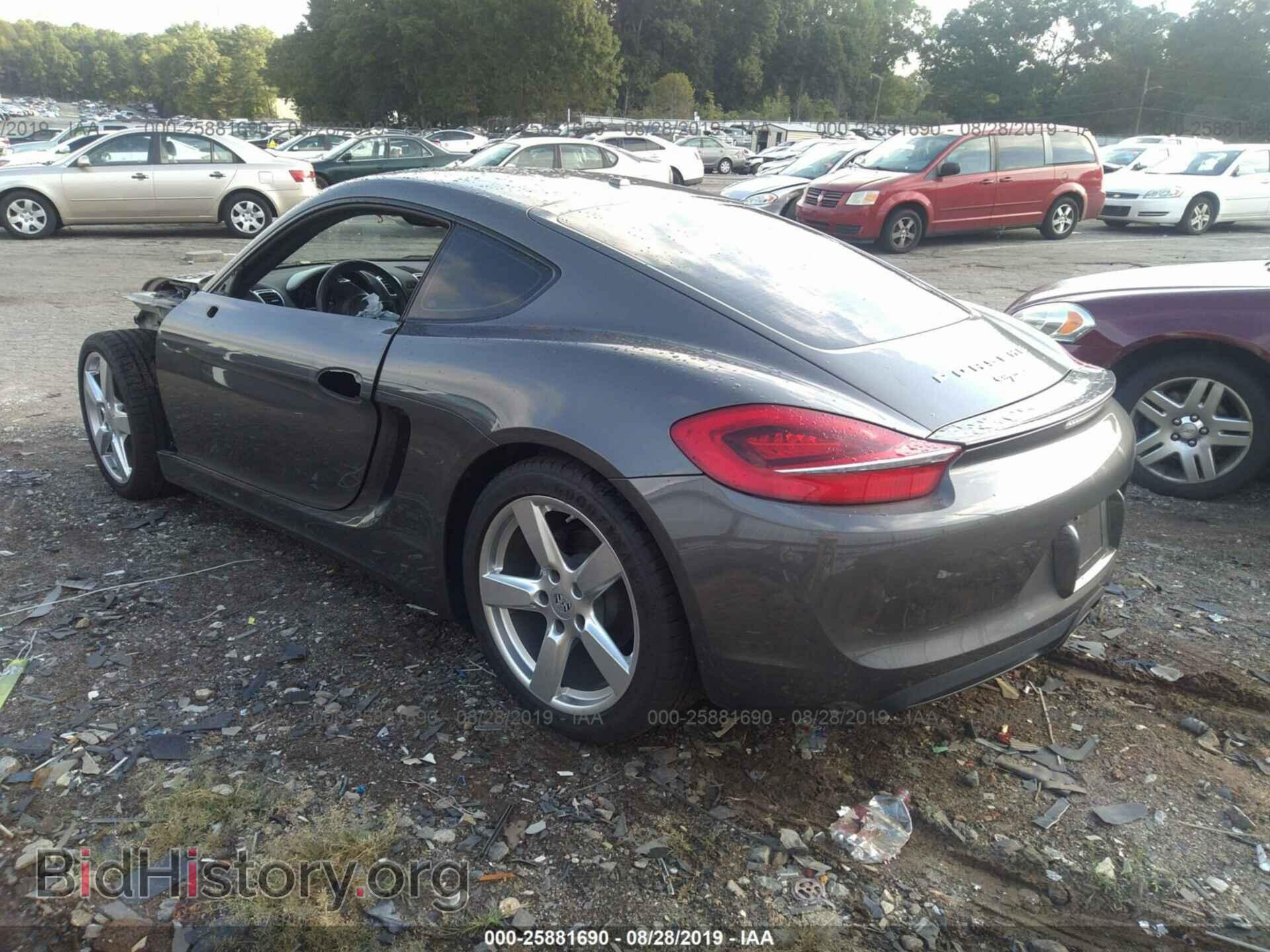 2014 PORSCHE CAYMAN - VIN: WP0AA2A85EK174143 - Photo 3