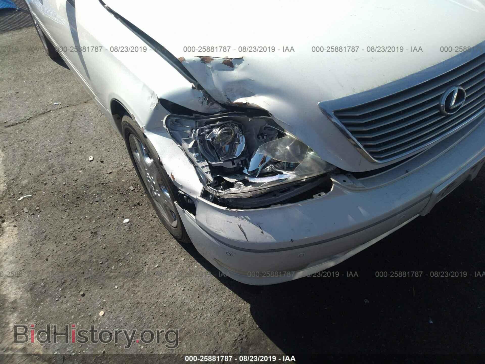 2004 LEXUS LS - VIN: JTHBN36FX40155117 - Photo 6