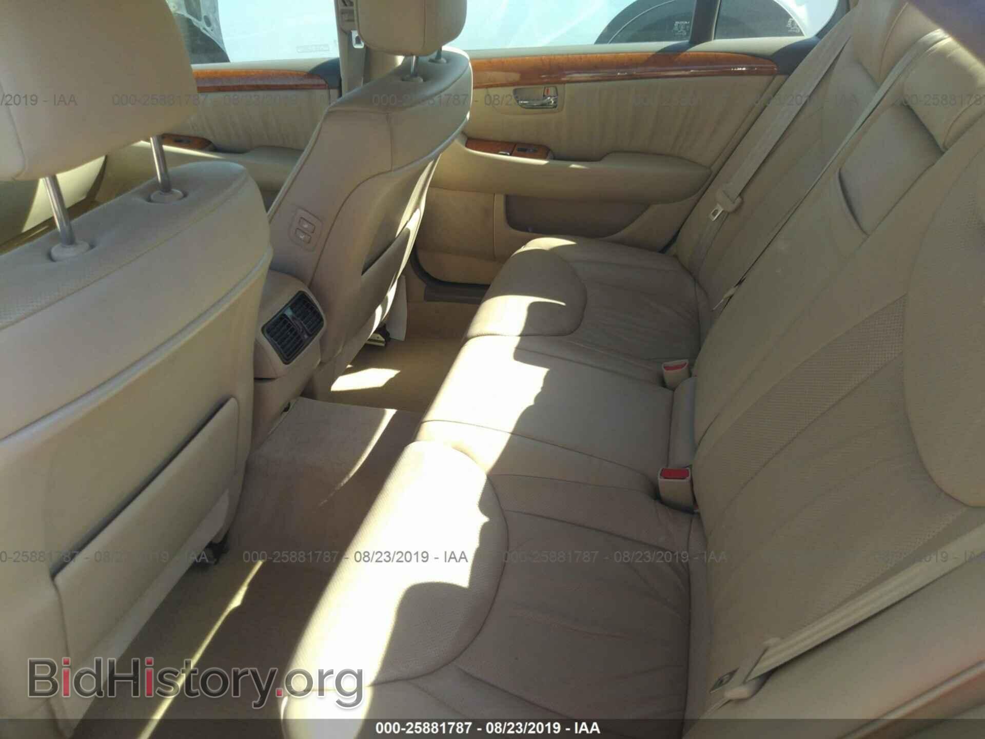 2004 LEXUS LS - VIN: JTHBN36FX40155117 - Photo 8