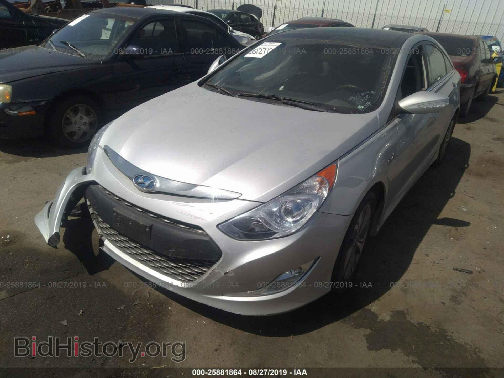 2014 HYUNDAI SONATA - VIN: KMHEC4A48EA116226 - Фото 2