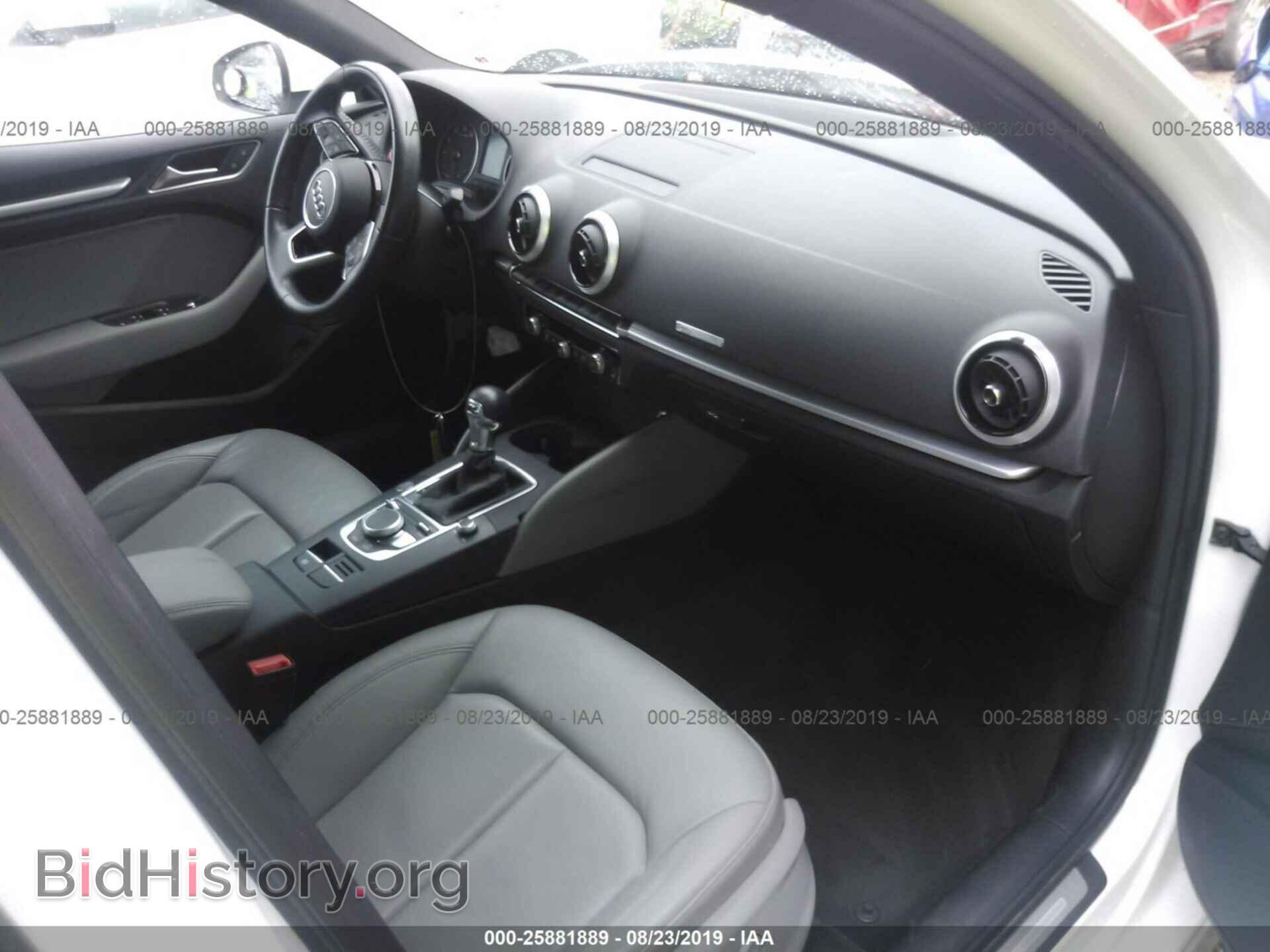 2017 AUDI A3 - VIN: WAUGUGFF5H1053819 - Фото 5