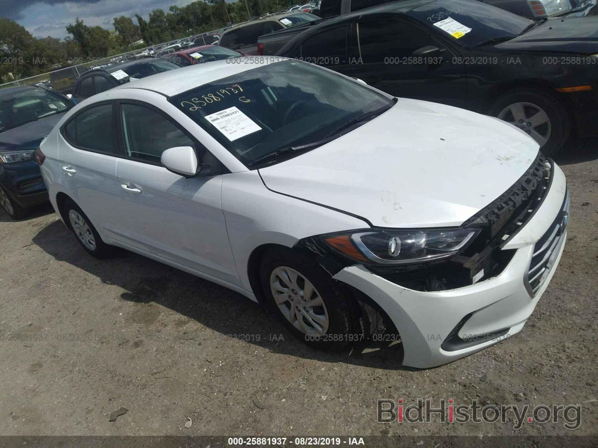 Photo 5NPD74LF3HH083409 - HYUNDAI ELANTRA 2017