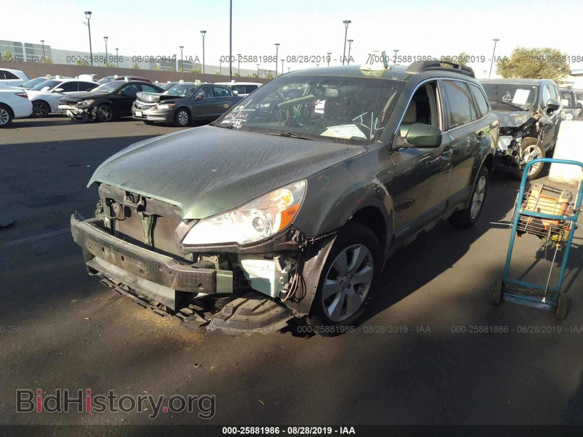 2011 SUBARU OUTBACK - VIN: 4S4BRBGC2B3415067 - Фото 2