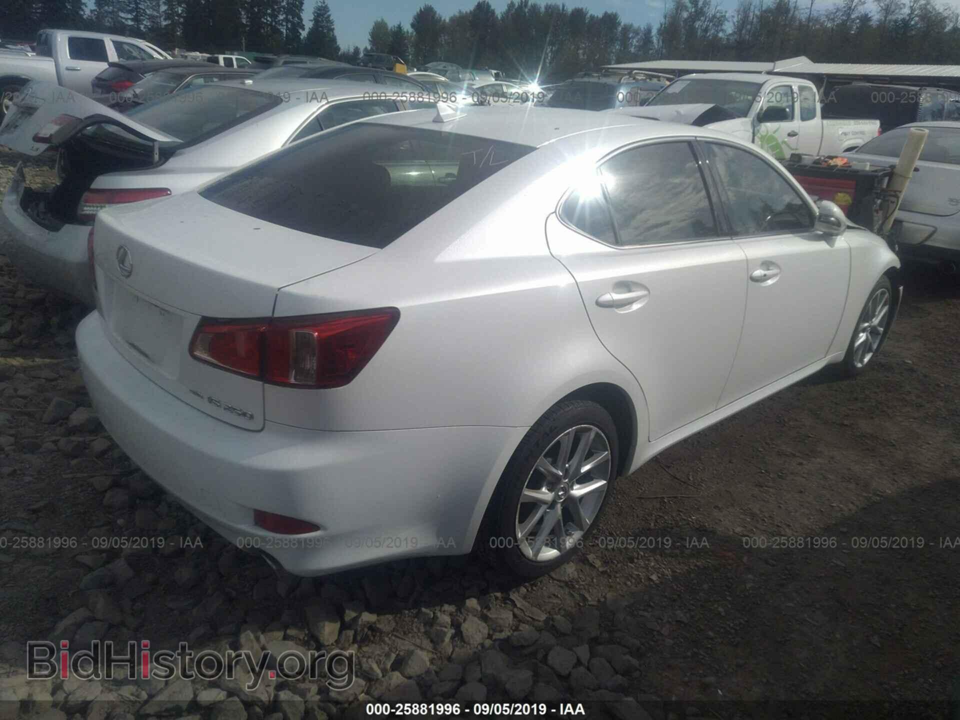 2012 LEXUS IS - VIN: JTHCF5C27C5057341 - Photo 4