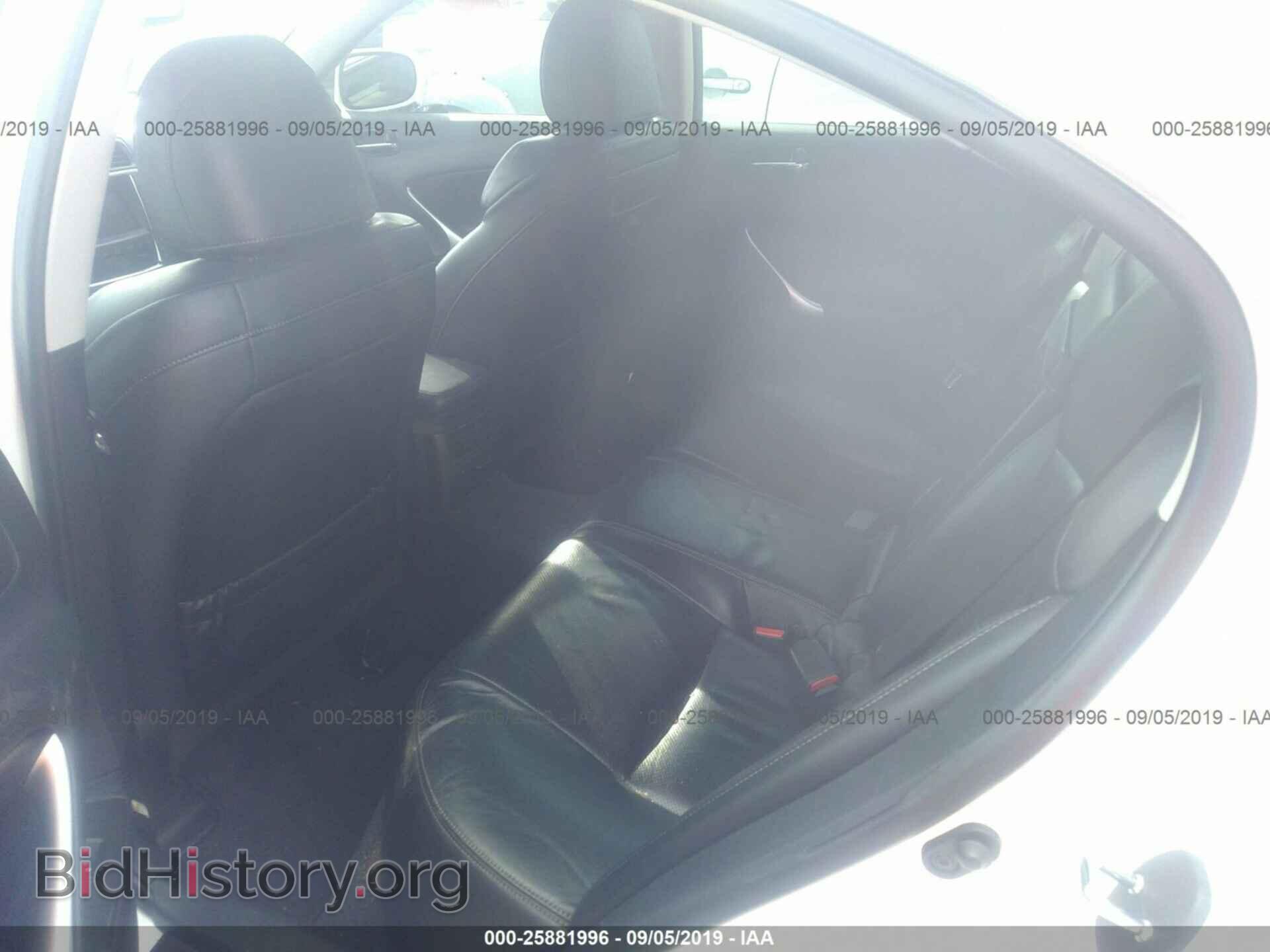2012 LEXUS IS - VIN: JTHCF5C27C5057341 - Photo 8