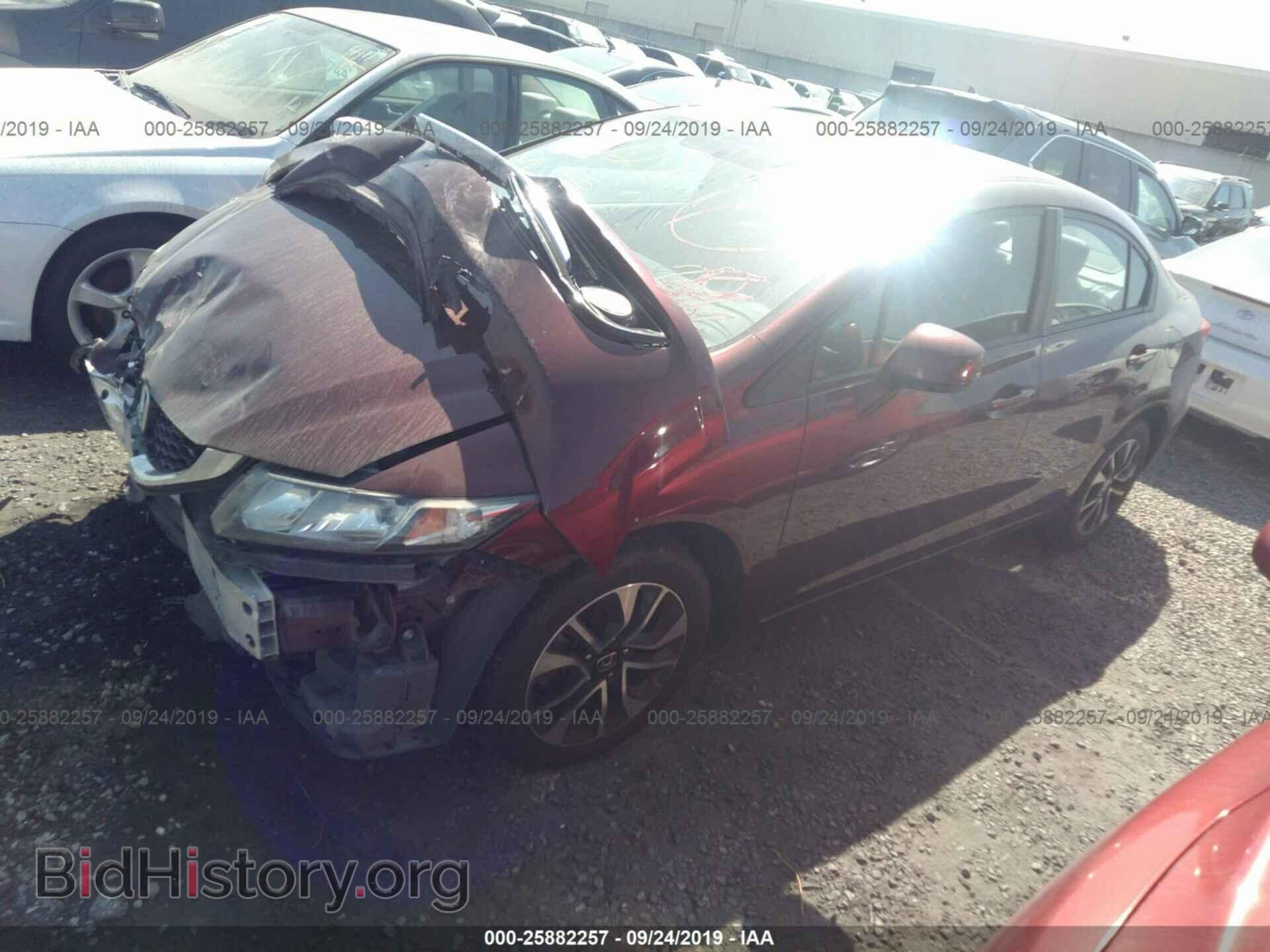 2013 HONDA CIVIC - VIN: 19XFB2F94DE053884 - Фото 2