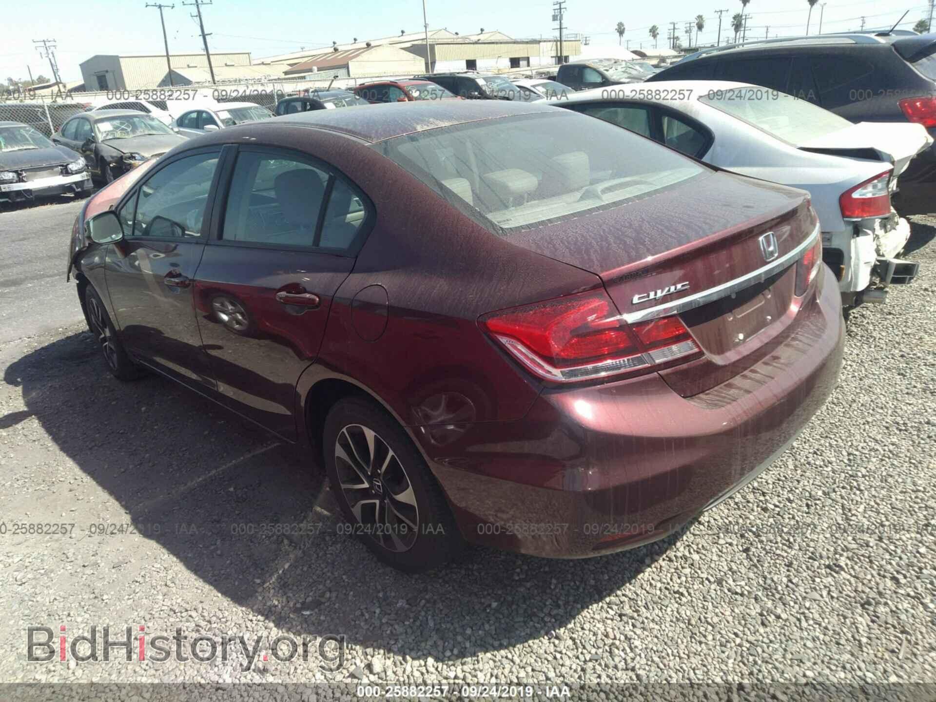 2013 HONDA CIVIC - VIN: 19XFB2F94DE053884 - Фото 3