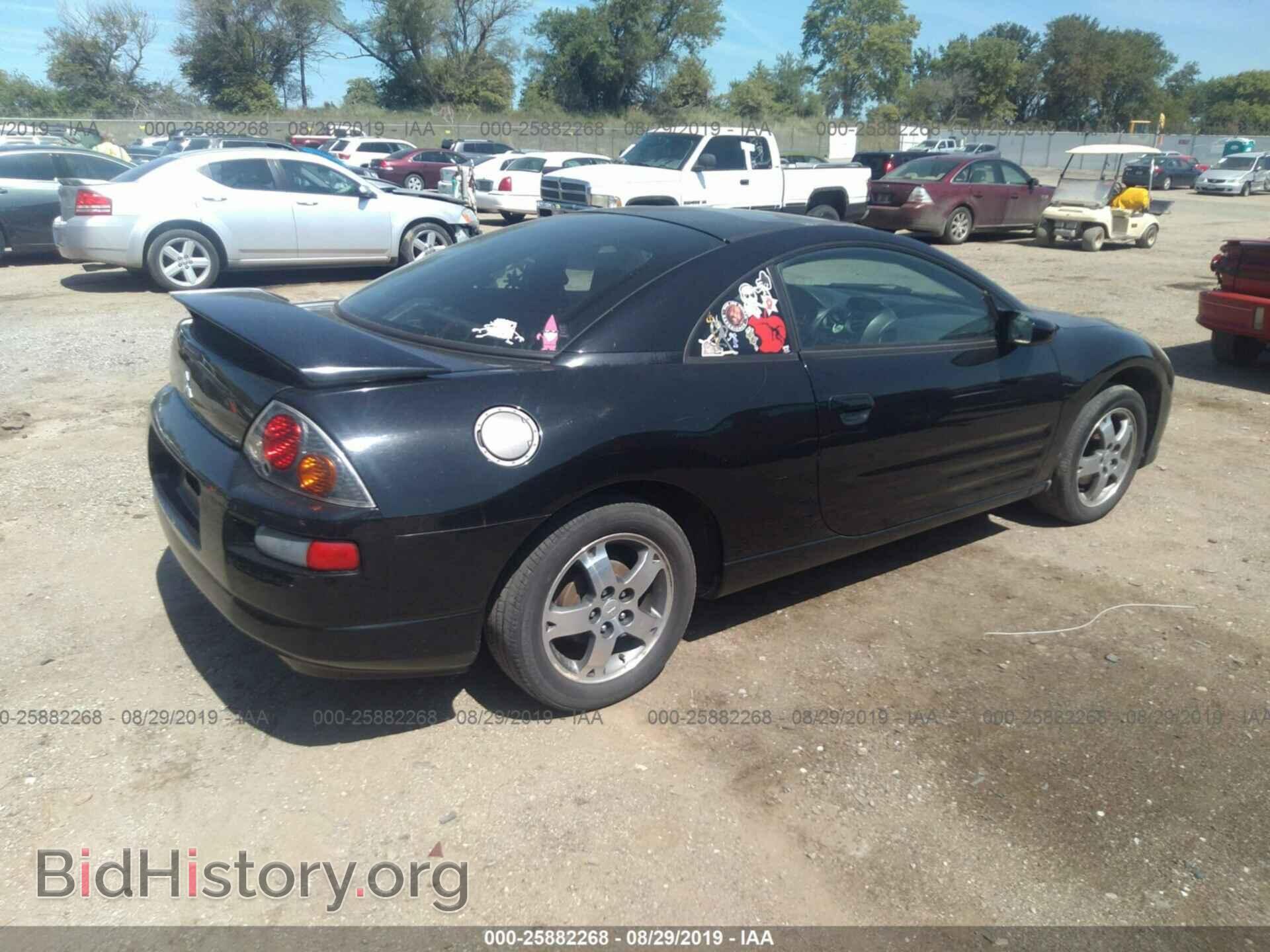 2003 MITSUBISHI ECLIPSE - VIN: 4A3AC44G43E097444 - Photo 4