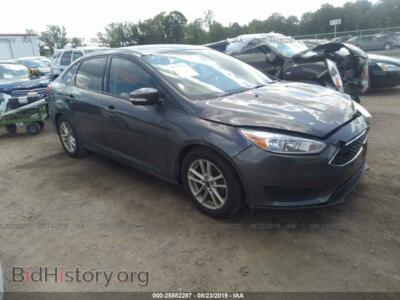 2016 Ford FOCUS SE, gray — VIN 1FADP3F22GL280655, IAAI