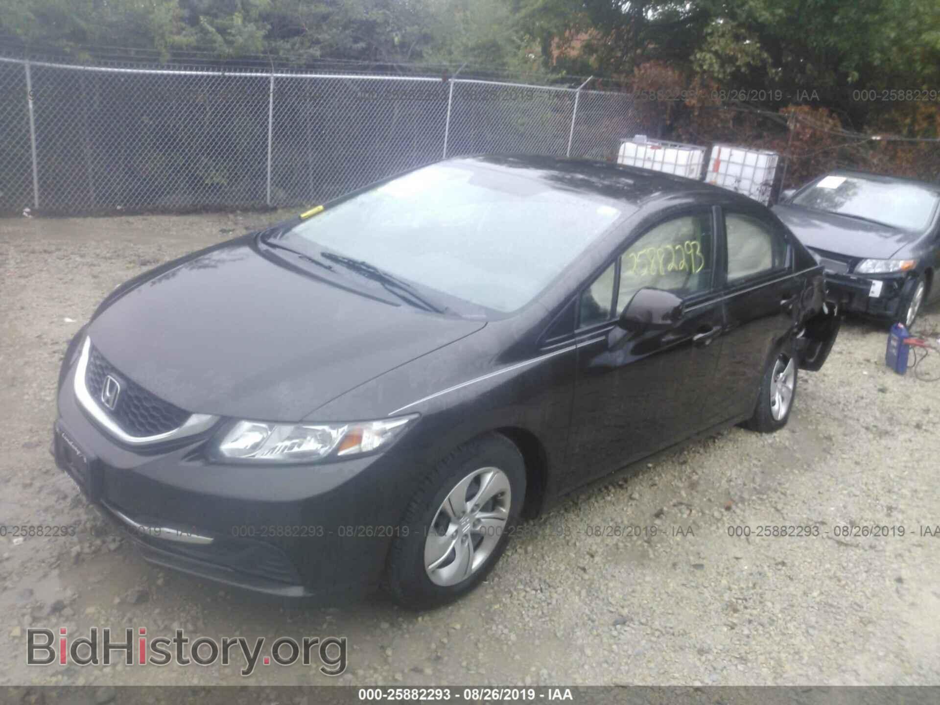 2013 HONDA CIVIC - VIN: 19XFB2F57DE017829 - Фото 2