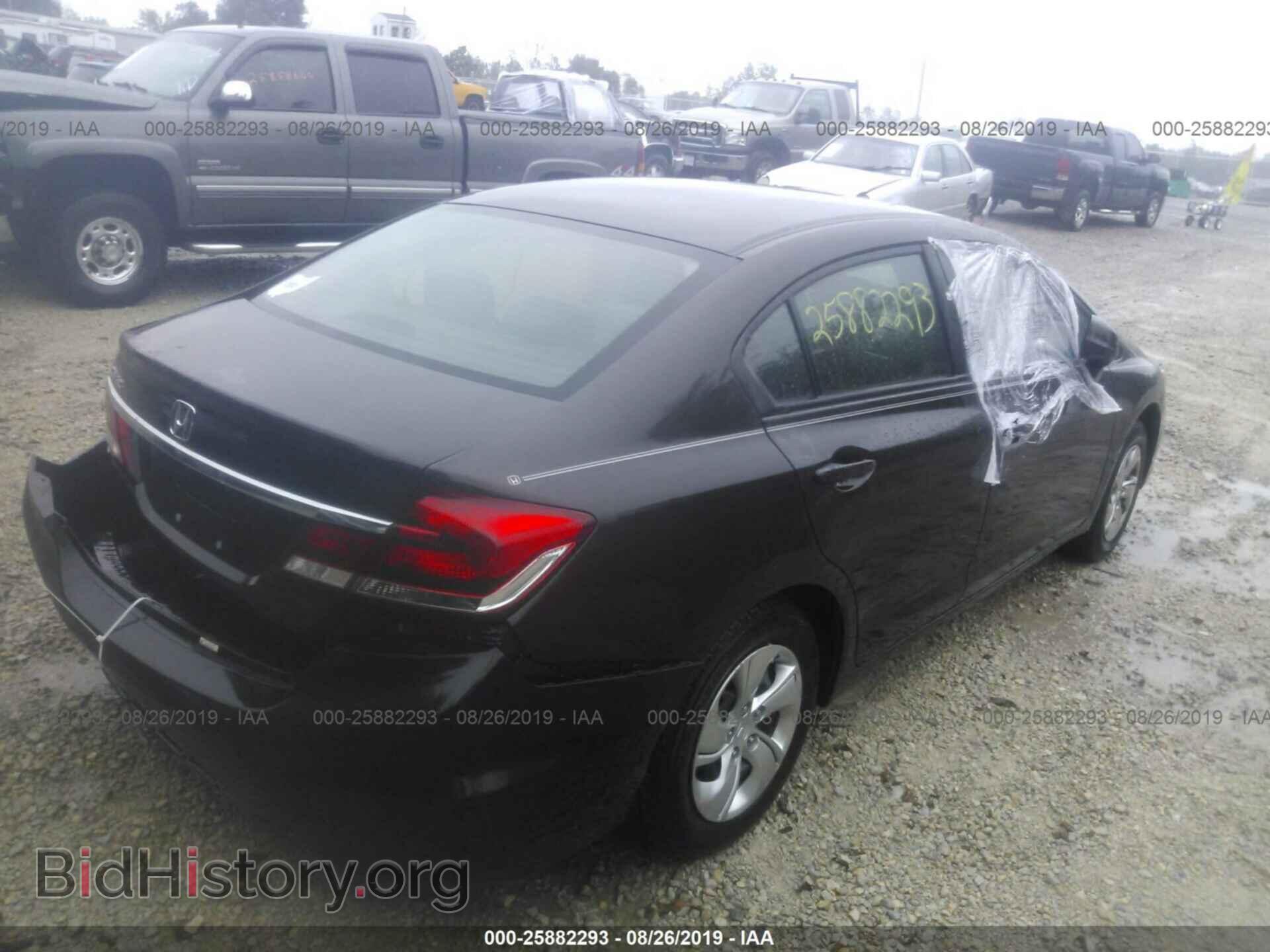 2013 HONDA CIVIC - VIN: 19XFB2F57DE017829 - Фото 4