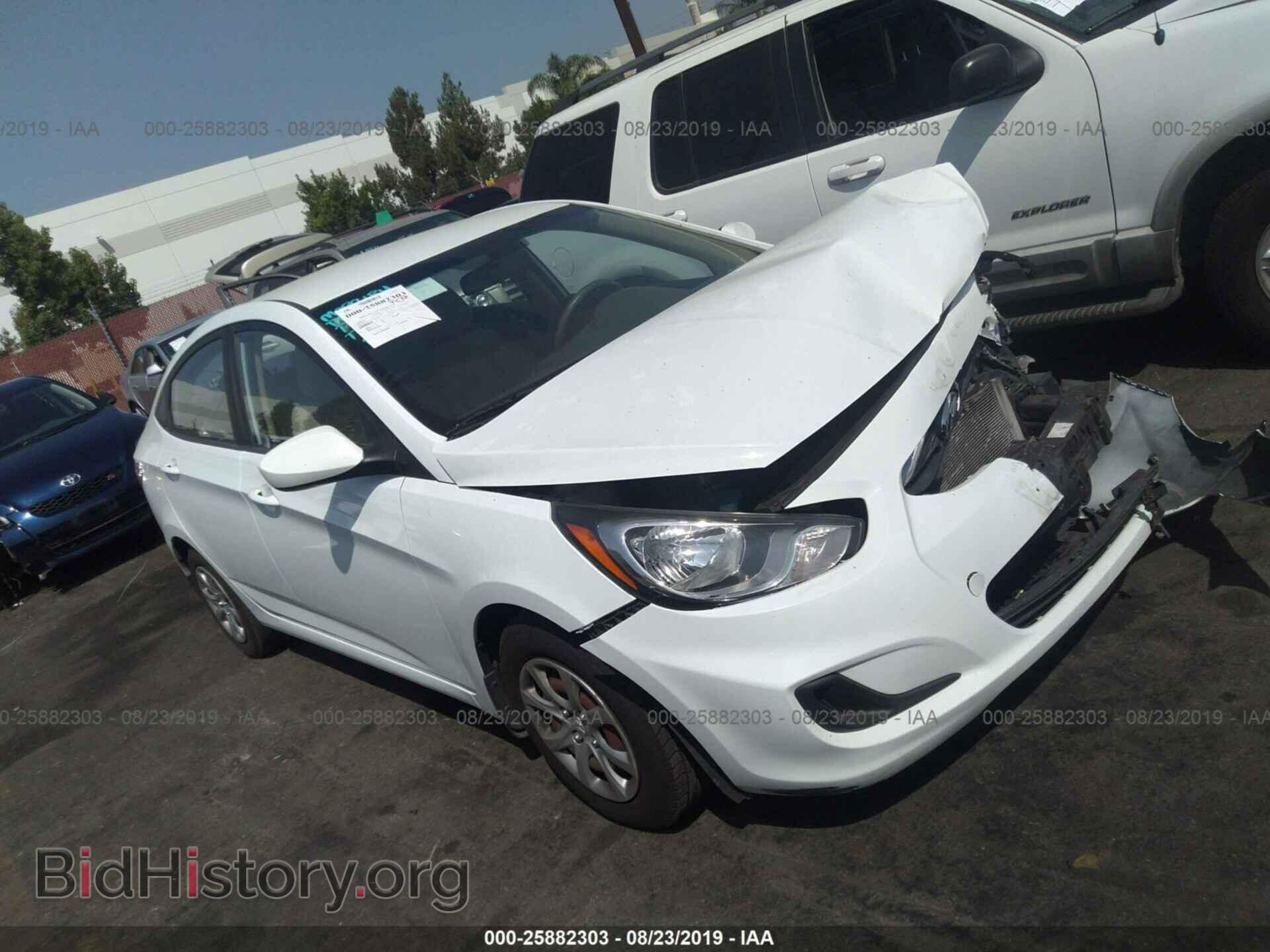 Фотография KMHCT4AE9CU217531 - HYUNDAI ACCENT 2012