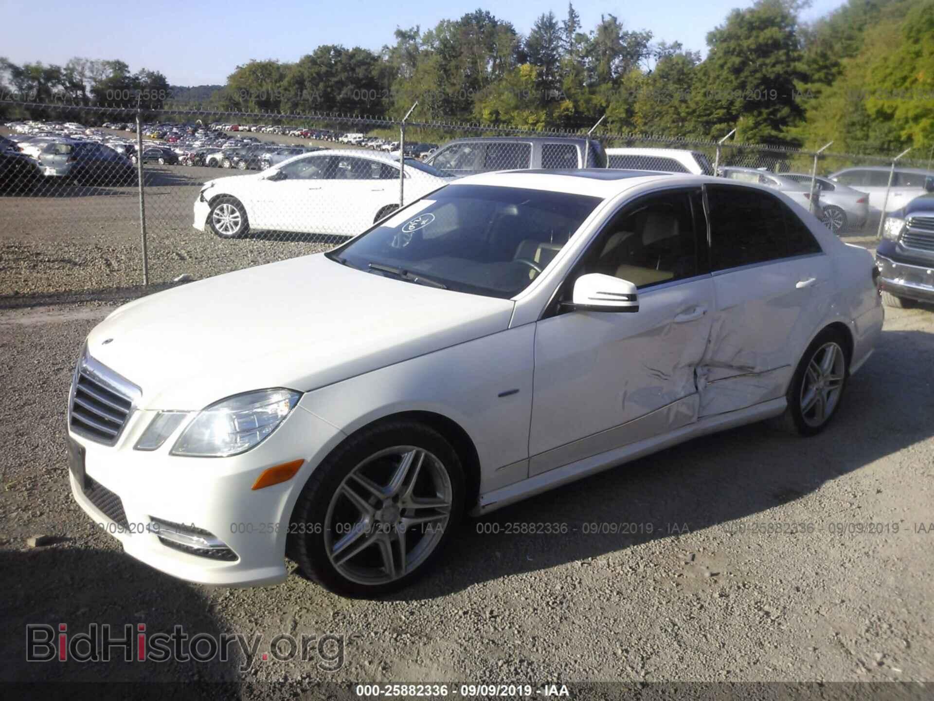 2012 MERCEDES-BENZ E - VIN: WDDHF8JB1CA602300 - Фото 2