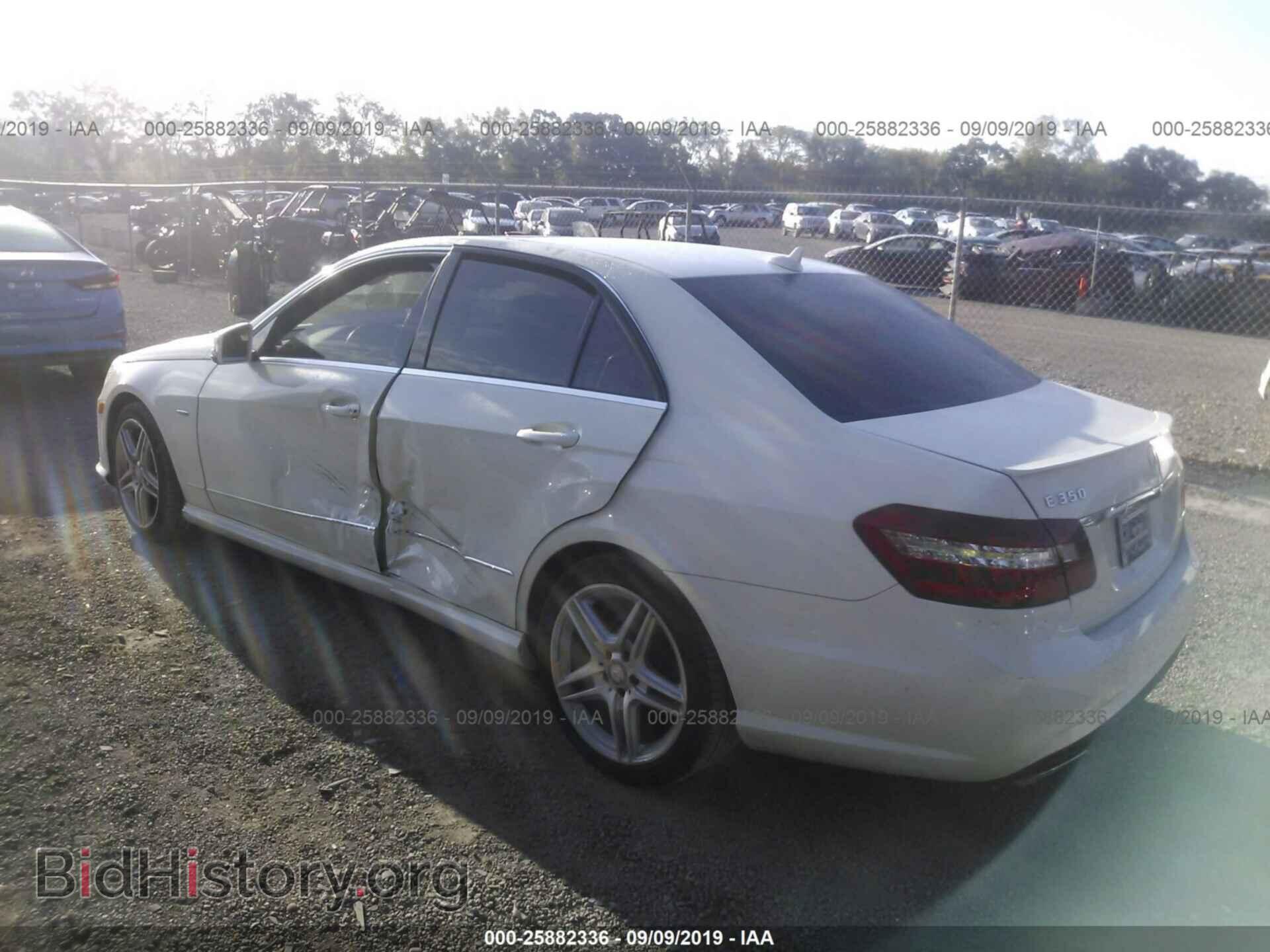 2012 MERCEDES-BENZ E - VIN: WDDHF8JB1CA602300 - Фото 3