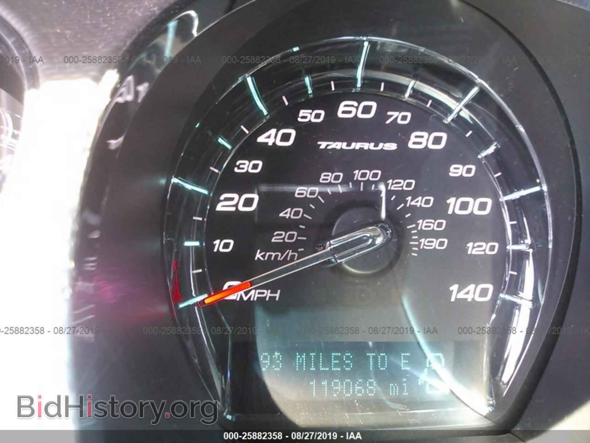 2012 FORD TAURUS - VIN: 1FAHP2EW0CG121670 - Photo 7