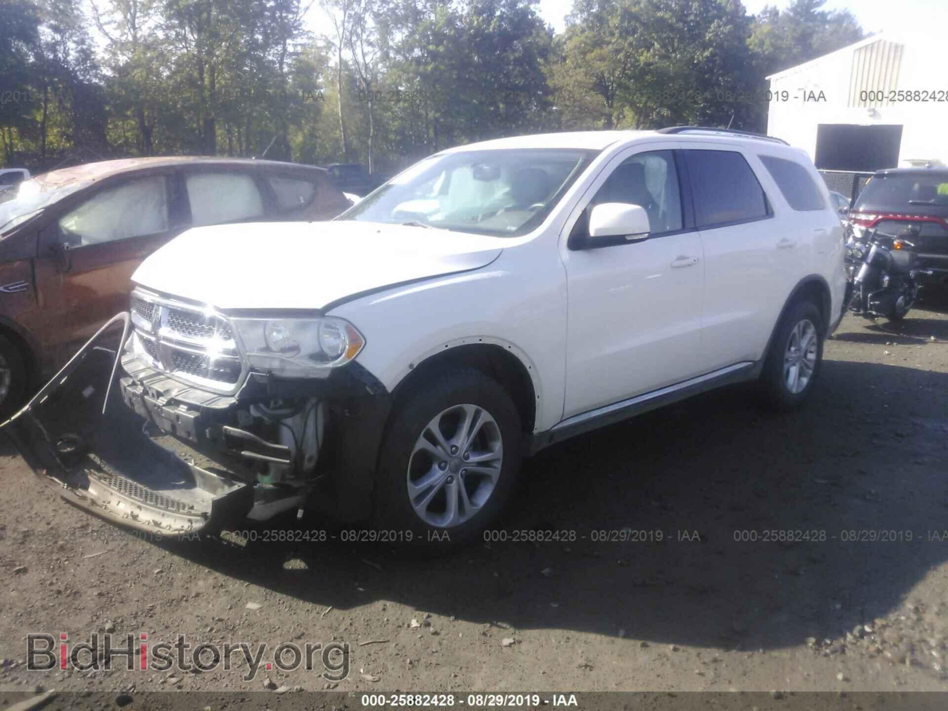 2012 DODGE DURANGO - VIN: 1C4RDJDG3CC164127 - Фото 2