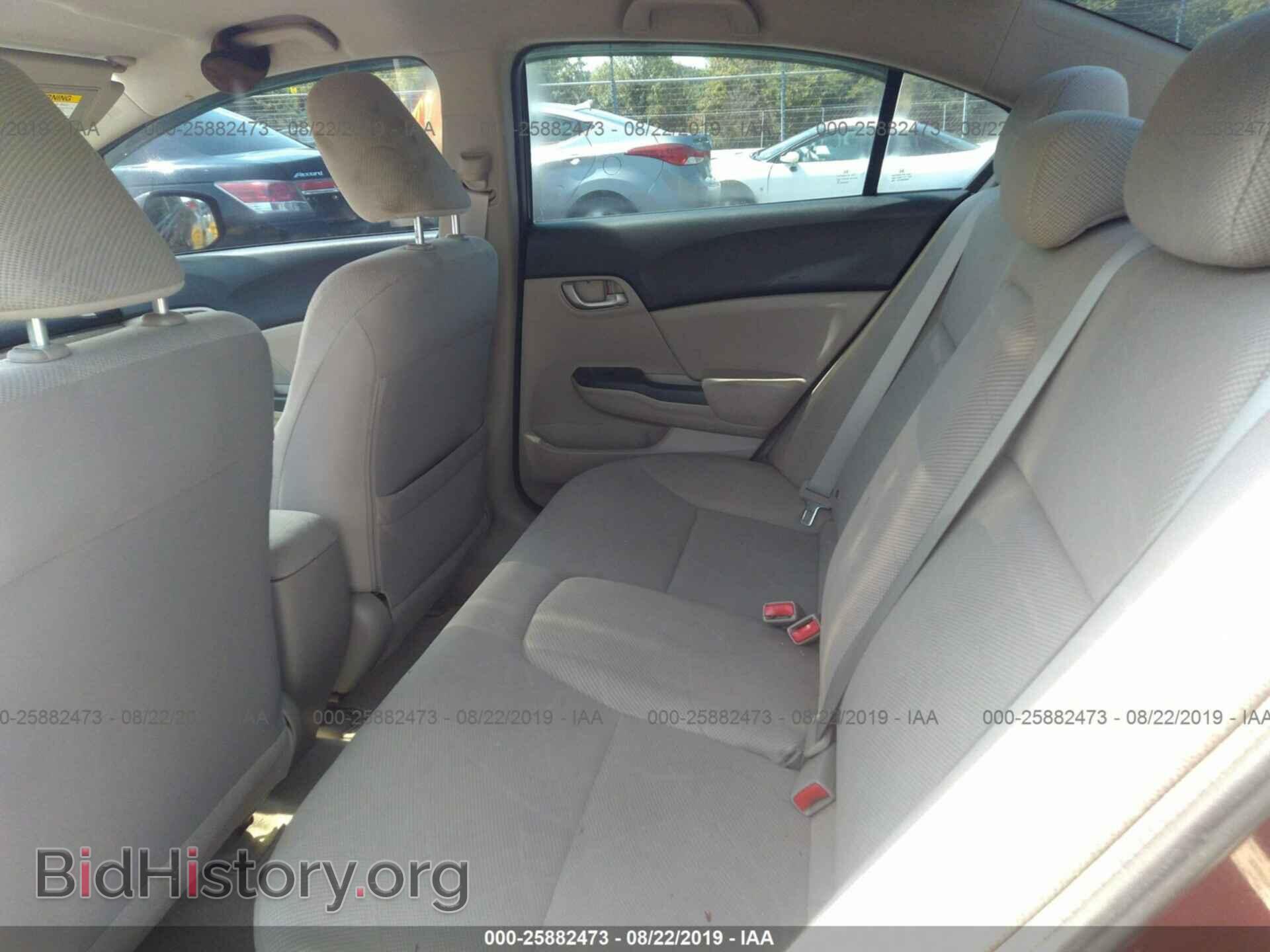 2012 HONDA CIVIC - VIN: 19XFB2F59CE345638 - Фото 8