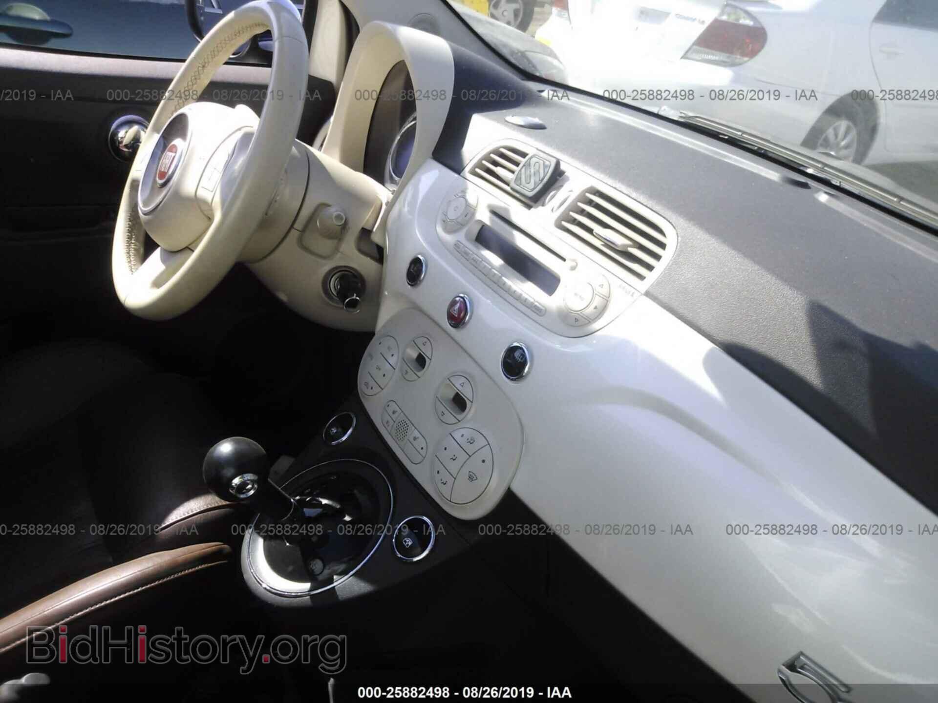 2012 FIAT 500 - VIN: 3C3CFFER6CT311806 - Фото 5