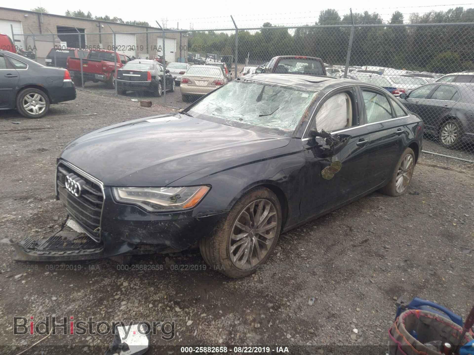2012 AUDI A6 - VIN: WAUHGCFC2CN082612 - Фото 2