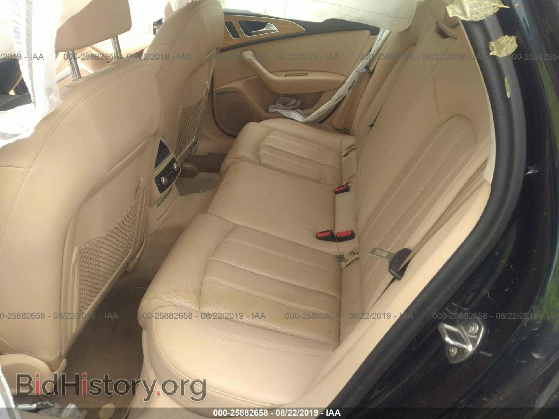 2012 AUDI A6 - VIN: WAUHGCFC2CN082612 - Фото 8