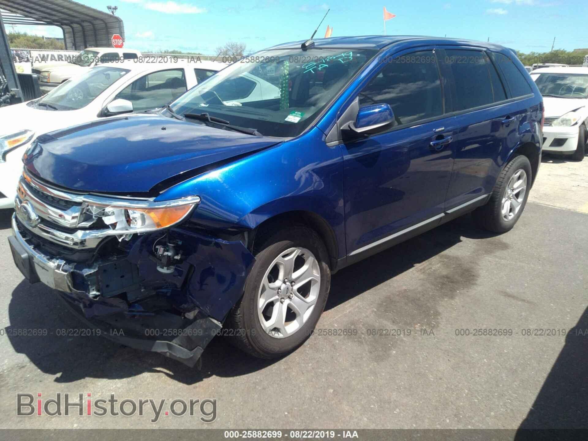 2014 FORD EDGE - VIN: 2FMDK3JC7EBB39937 - Фото 2